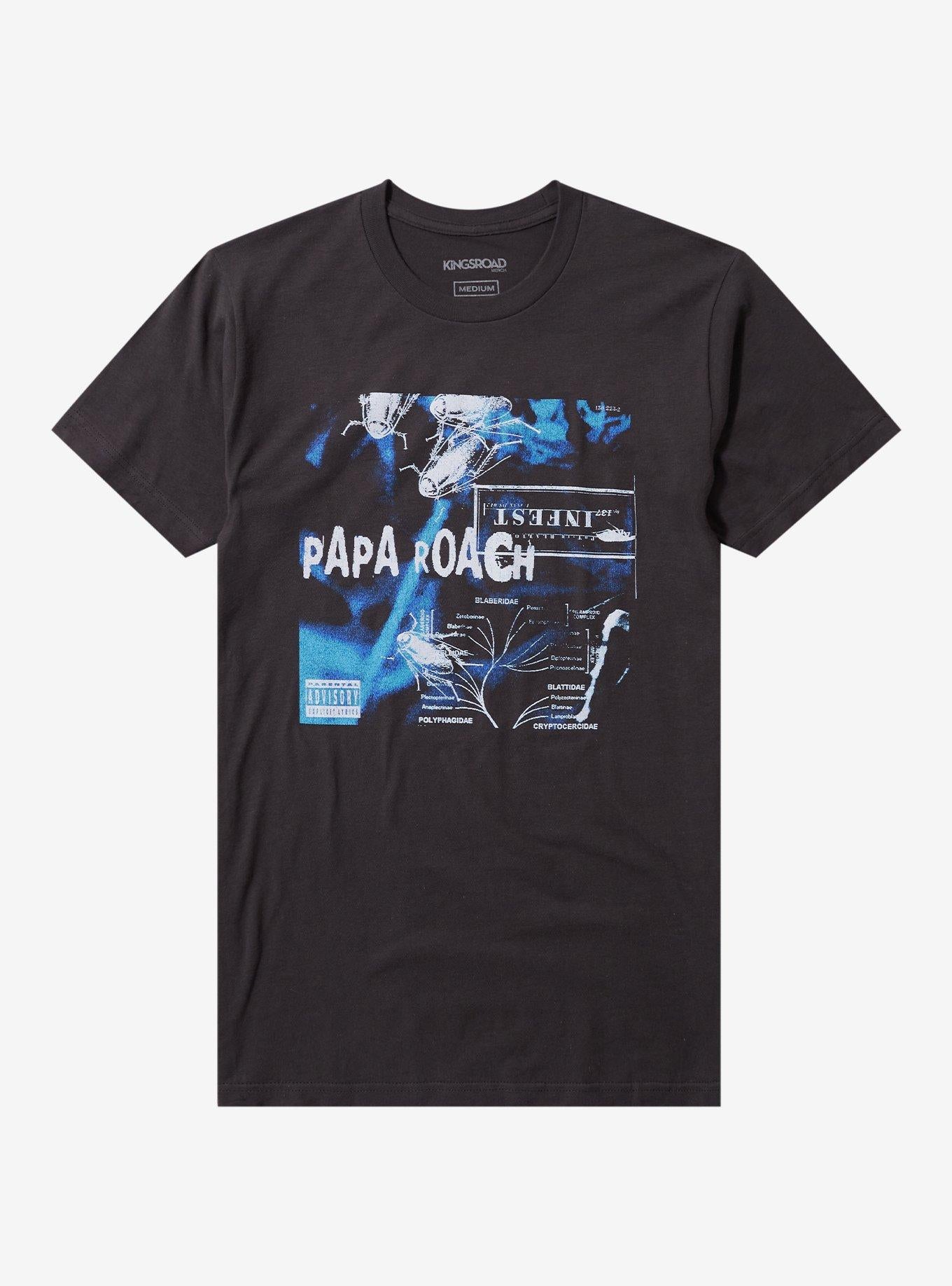 Papa Roach Infest Boyfriend Fit Girls T-Shirt | Trending Graphic Tee For Fans