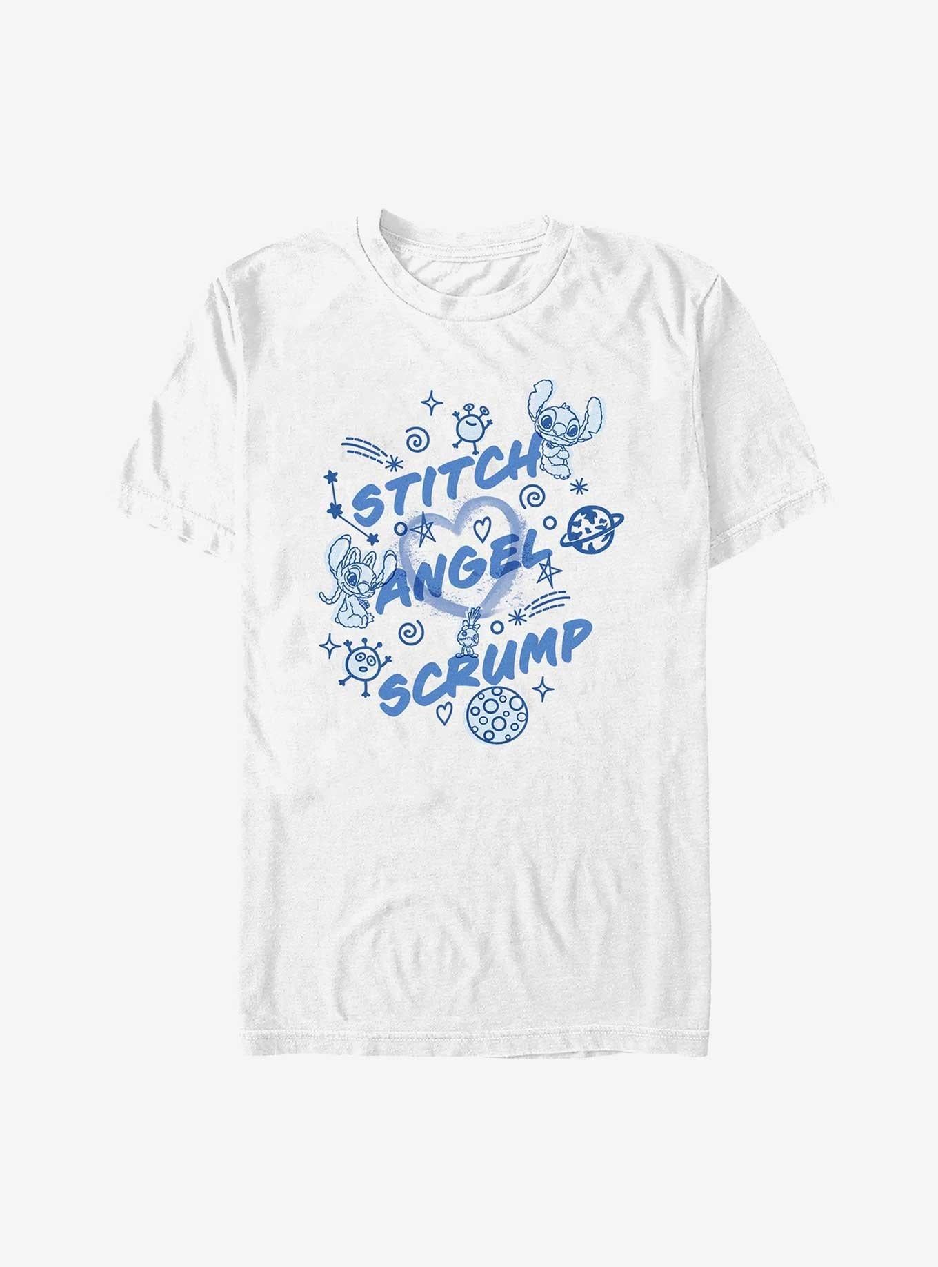Disney Lilo & Stitch Angel Scrump T-Shirt | Trending Graphic Tee For Fans