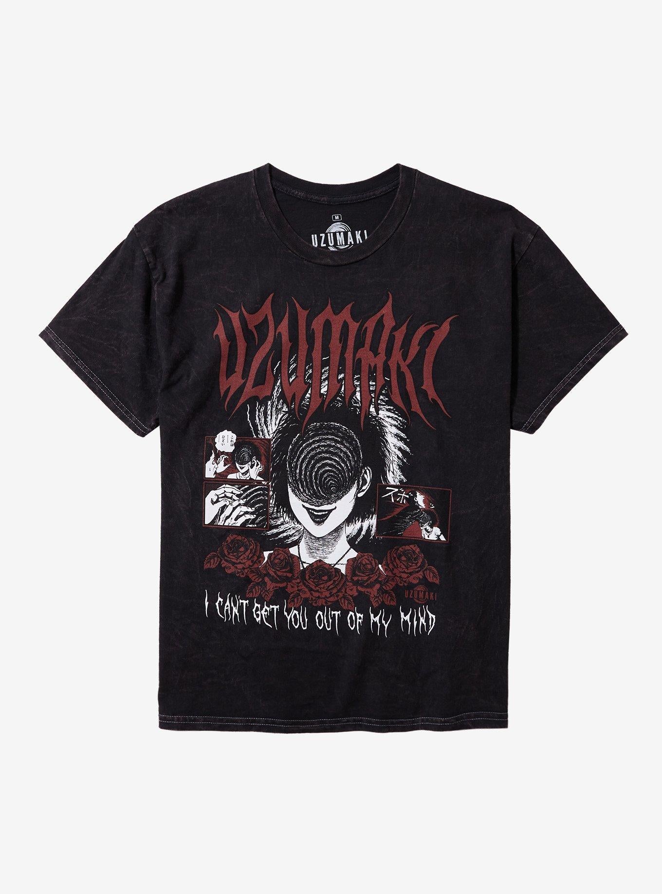 Junji Ito Uzumaki Out Of My Mind T-Shirt | Trending Graphic Tee For Fans