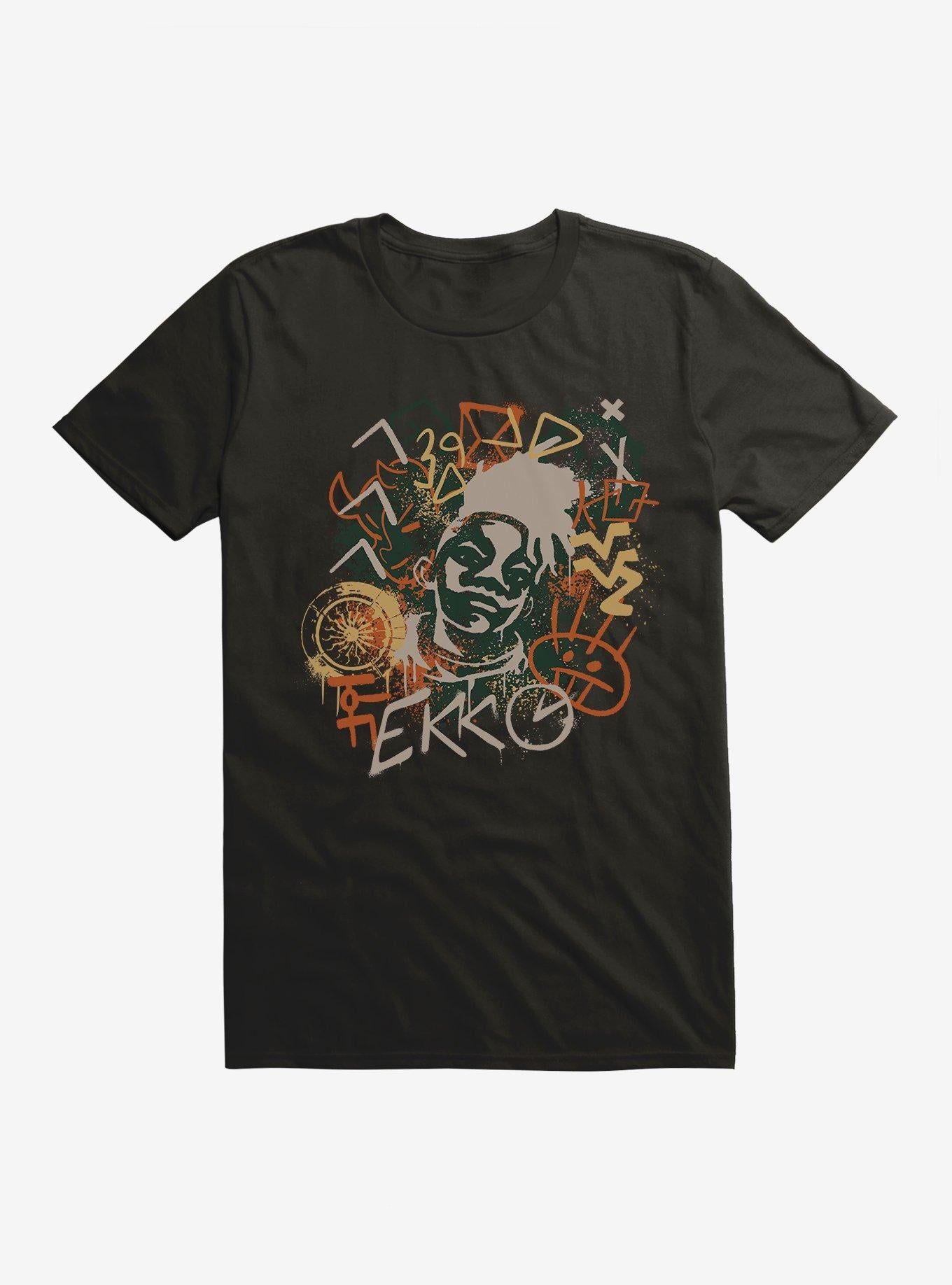 Arcane Graffiti Ekko Extra Soft T-Shirt | Trending Graphic Tee For Fans