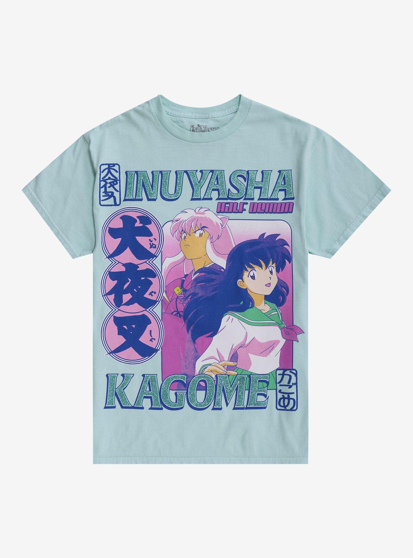 InuYasha Duo Glitter Girls T-Shirt | Trending Graphic Tee For Fans