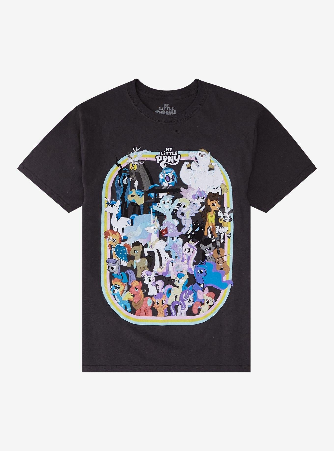 My Little Pony Group Photo T-Shirt | Trending Graphic Tee For Fans