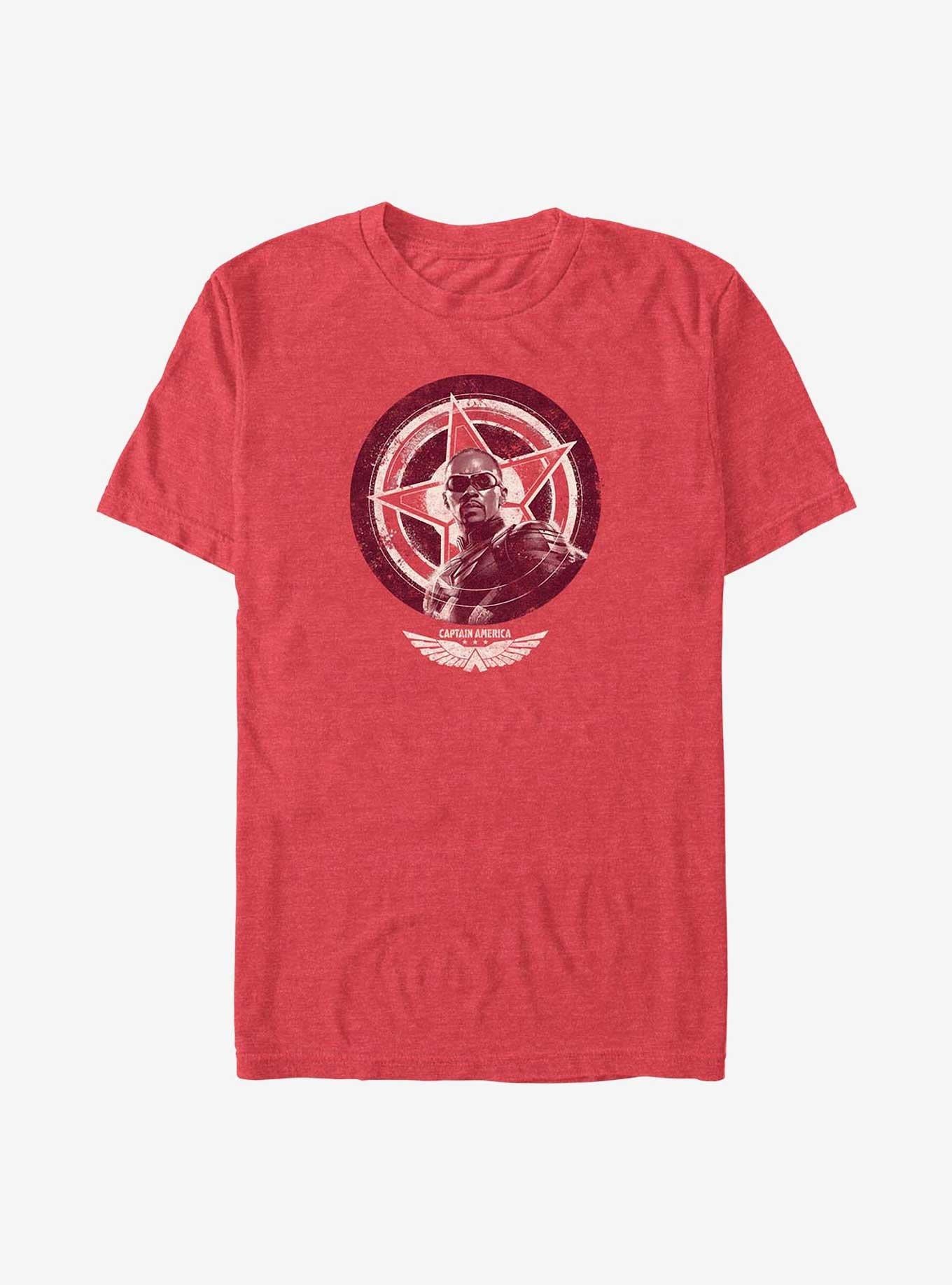 Marvel Captain America Brave New World Shield Pose T-Shirt | Trending Graphic Tee For Fans