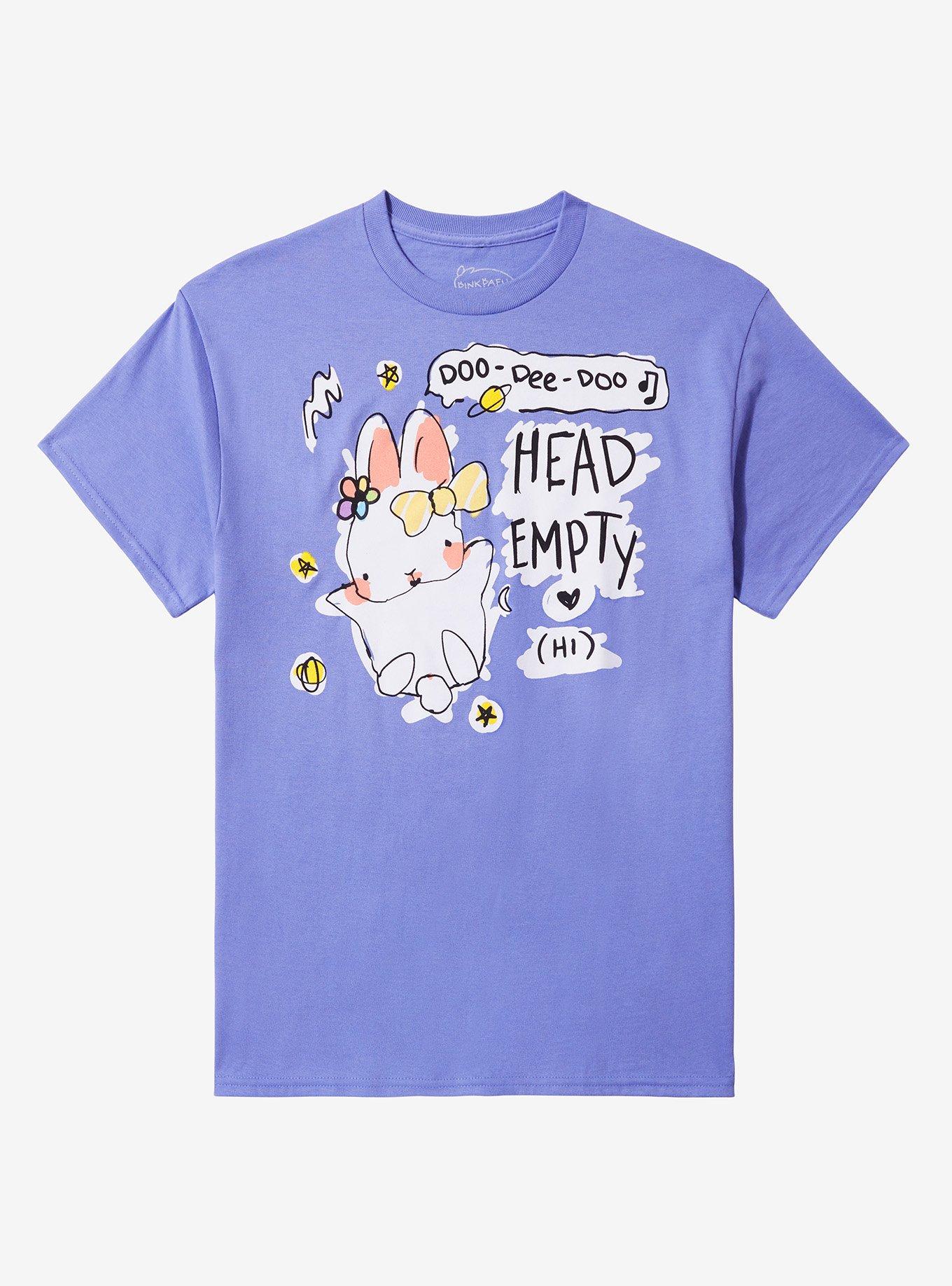 Head Empty Bunny By PinkPafu T-Shirt | Trending Graphic Tee For Fans