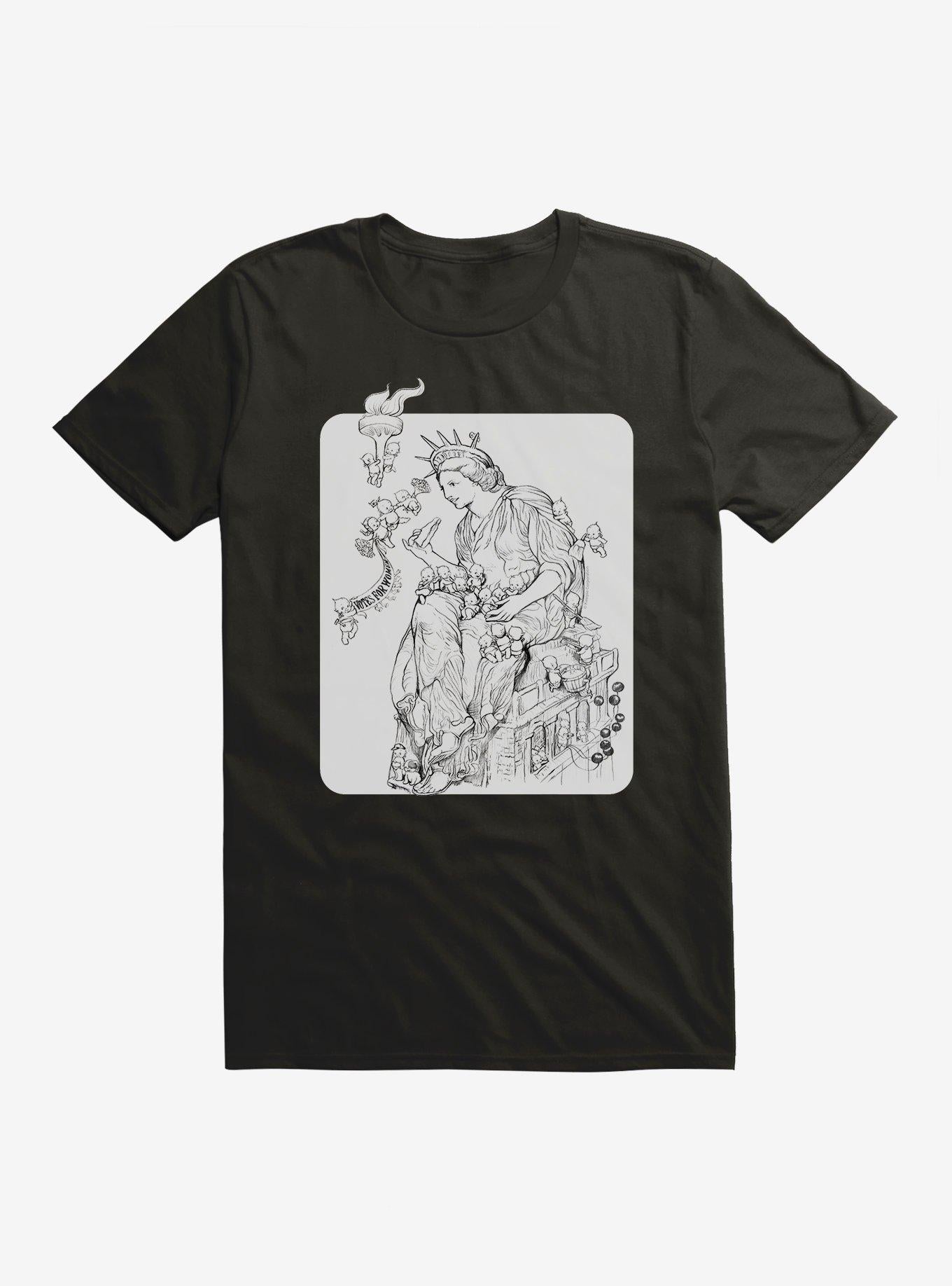 Kewpie Lady Liberty T-Shirt | Trending Graphic Tee For Fans