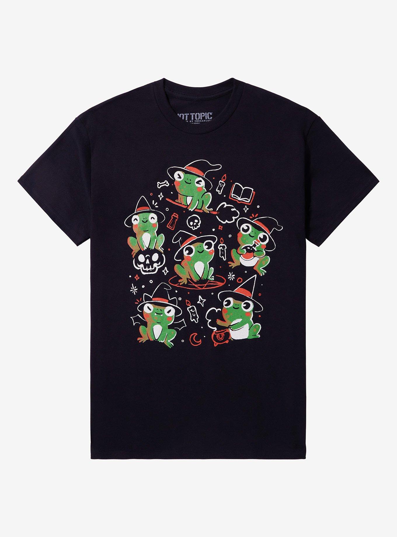 Spooky Frog By EduEly T-Shirt | Trending Graphic Tee For Fans