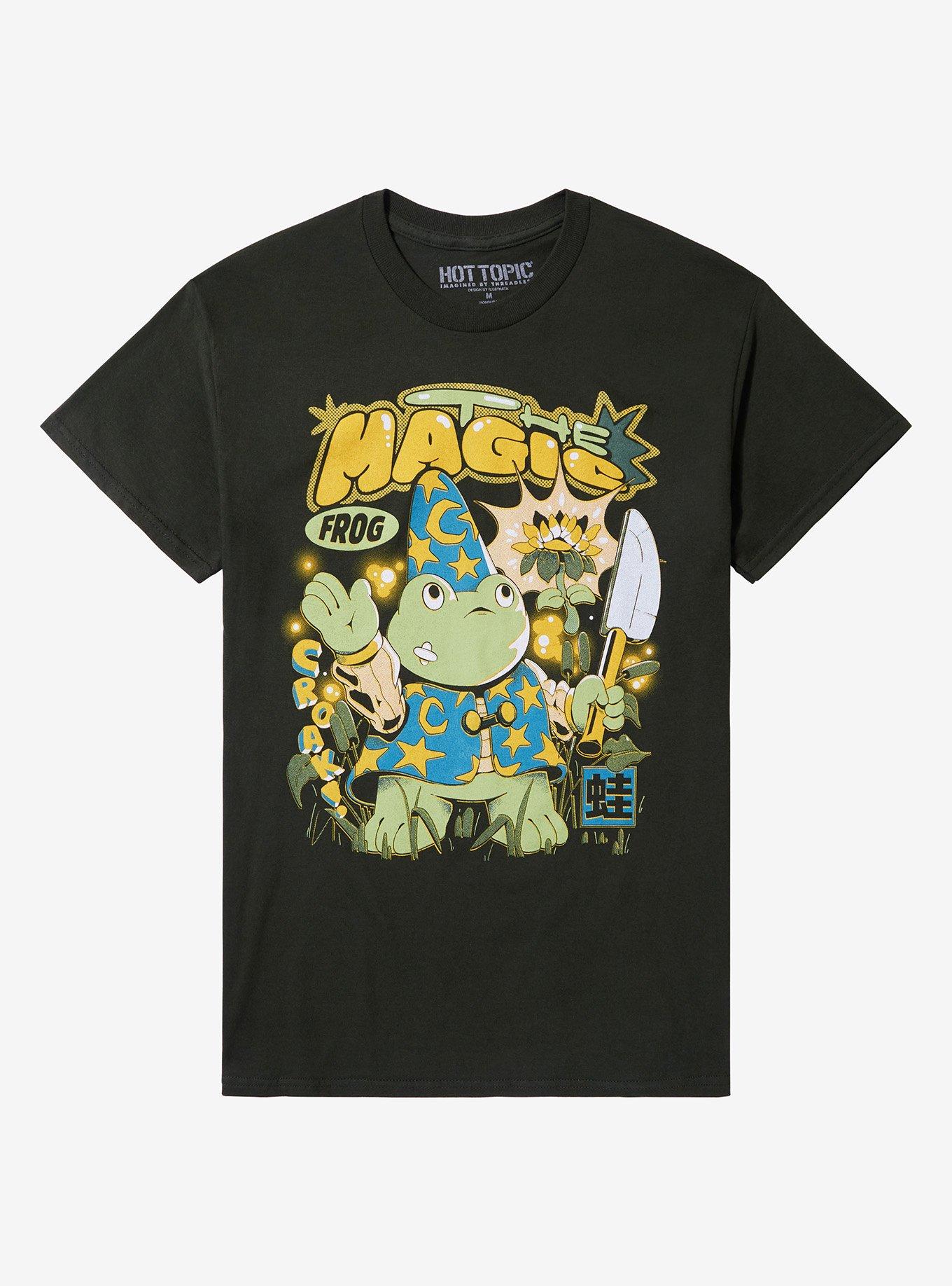 Wizard Frog By Ilustrata T-Shirt | Trending Graphic Tee For Fans