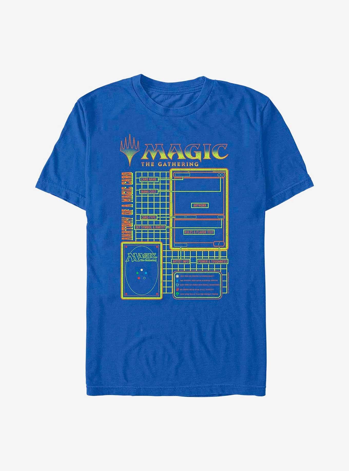 Magic The Gathering Card Anatomy T-Shirt | Trending Graphic Tee For Fans