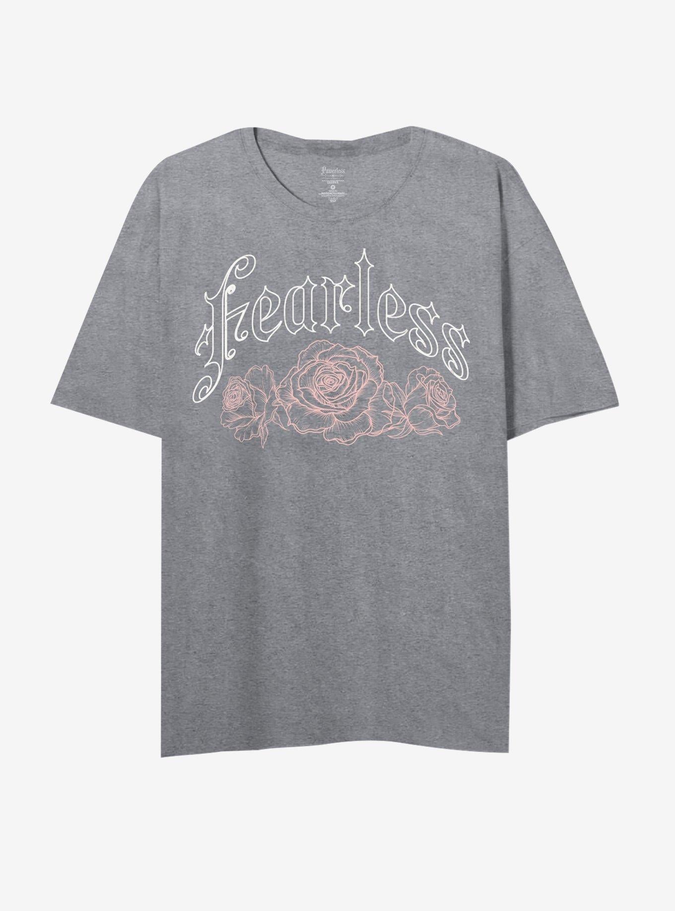 Powerless Fearless Roses Girls T-Shirt | Trending Graphic Tee For Fans