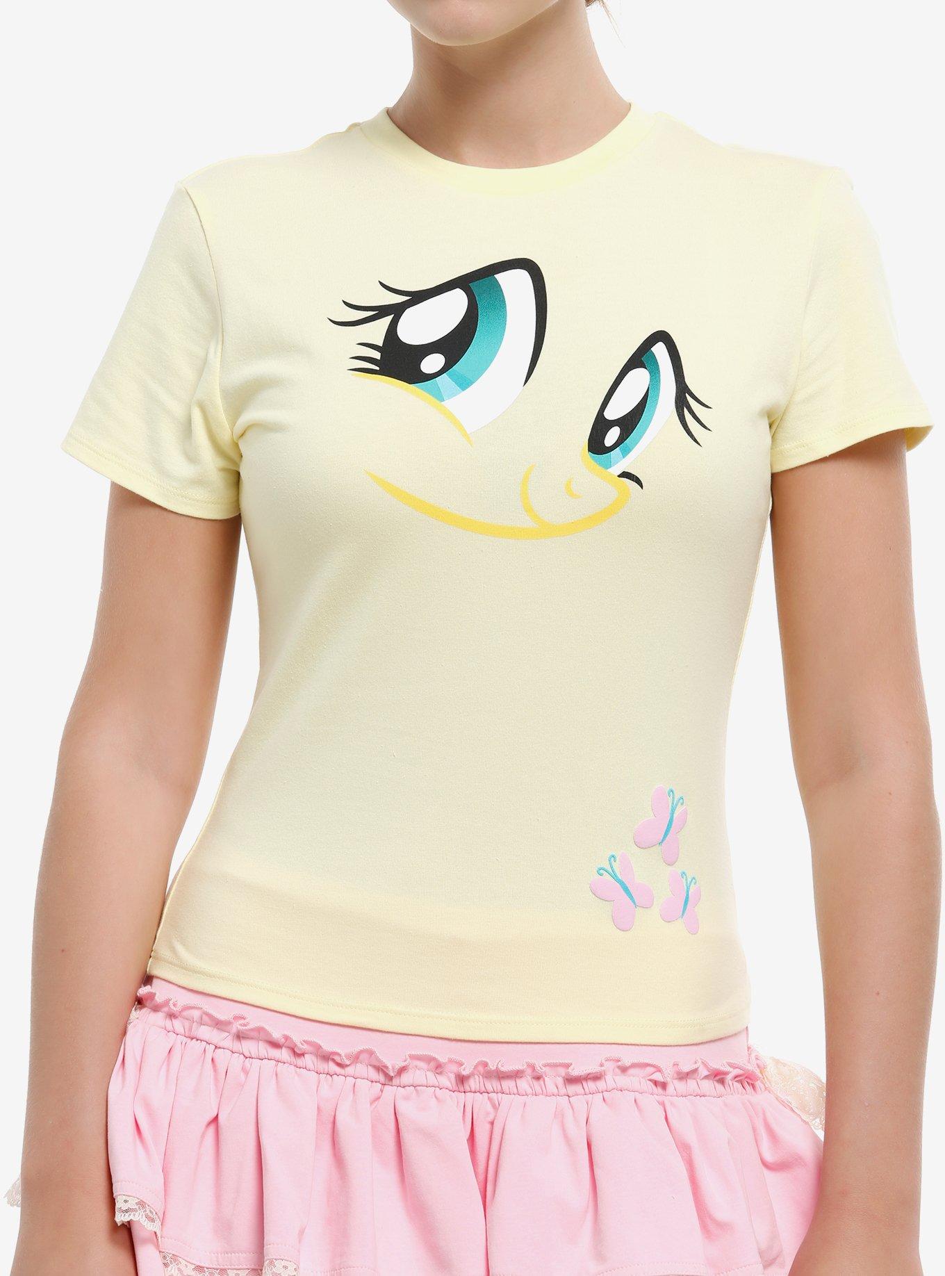 My Little Pony Fluttershy Face Girls T-Shirt | Trending Graphic Tee For Fans