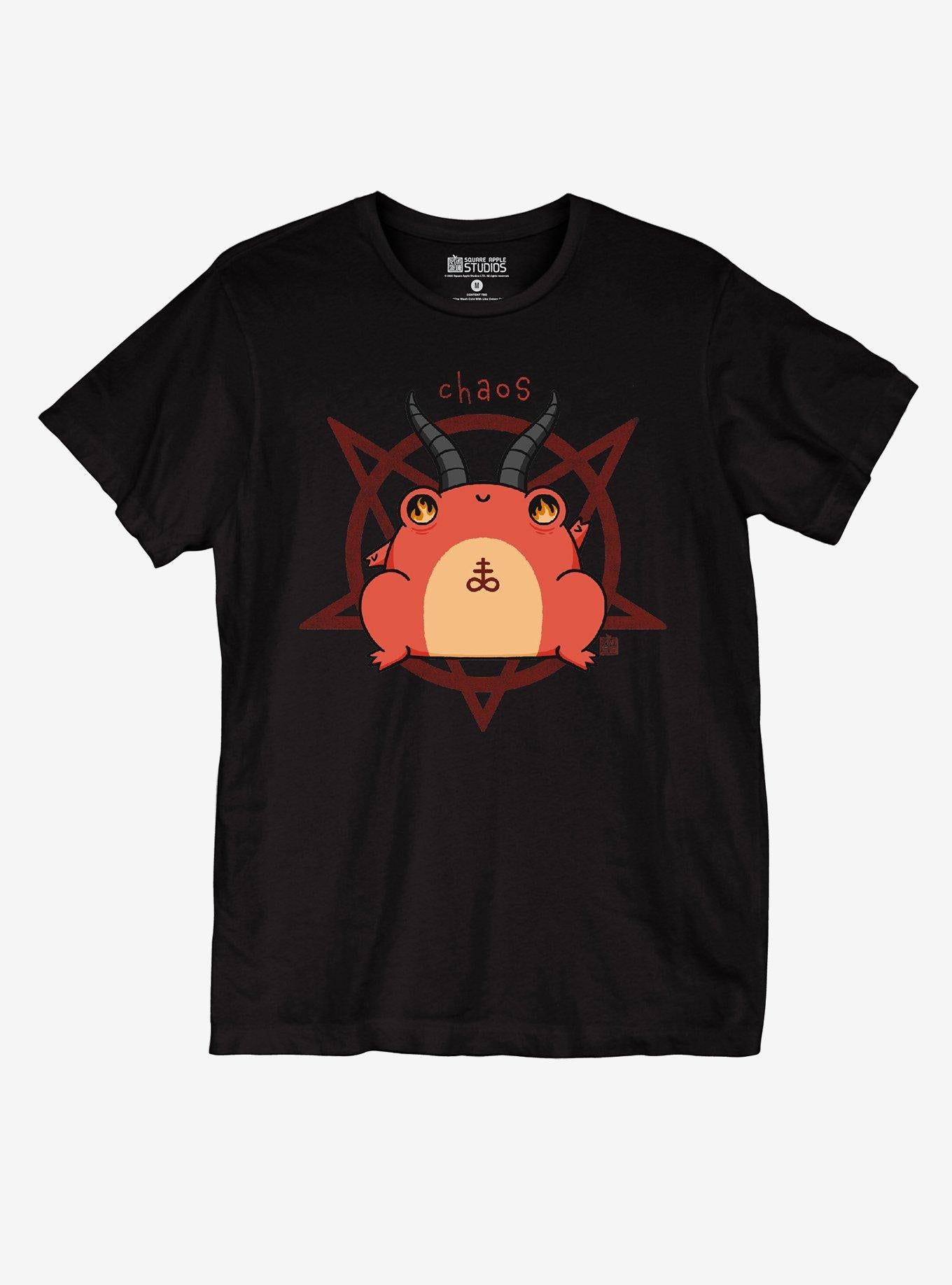 Chaos Frog Girls By Square Apple Studios T-Shirt | Trending Graphic Tee For Fans
