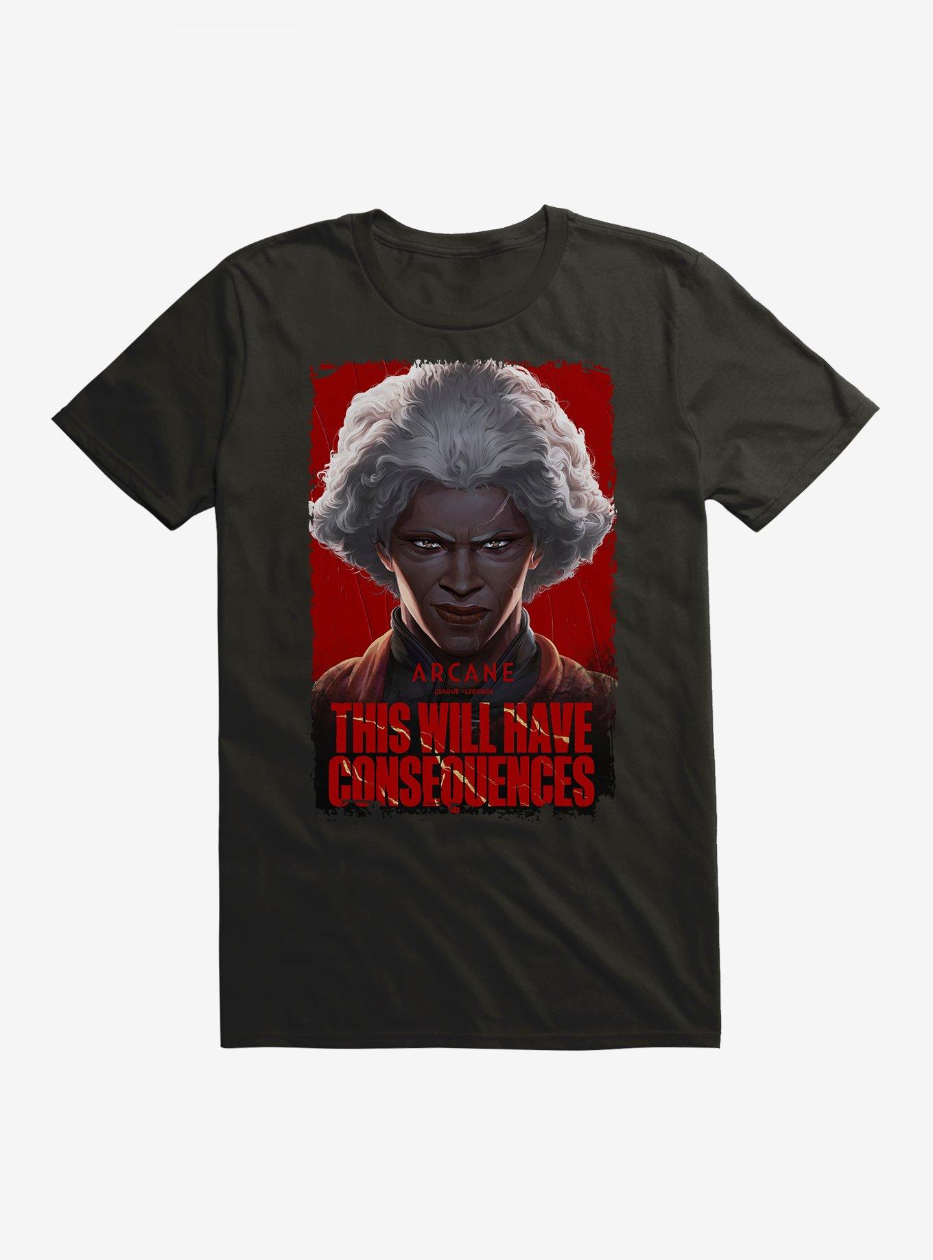 Arcane Ambessa Consequences T-Shirt | Trending Graphic Tee For Fans