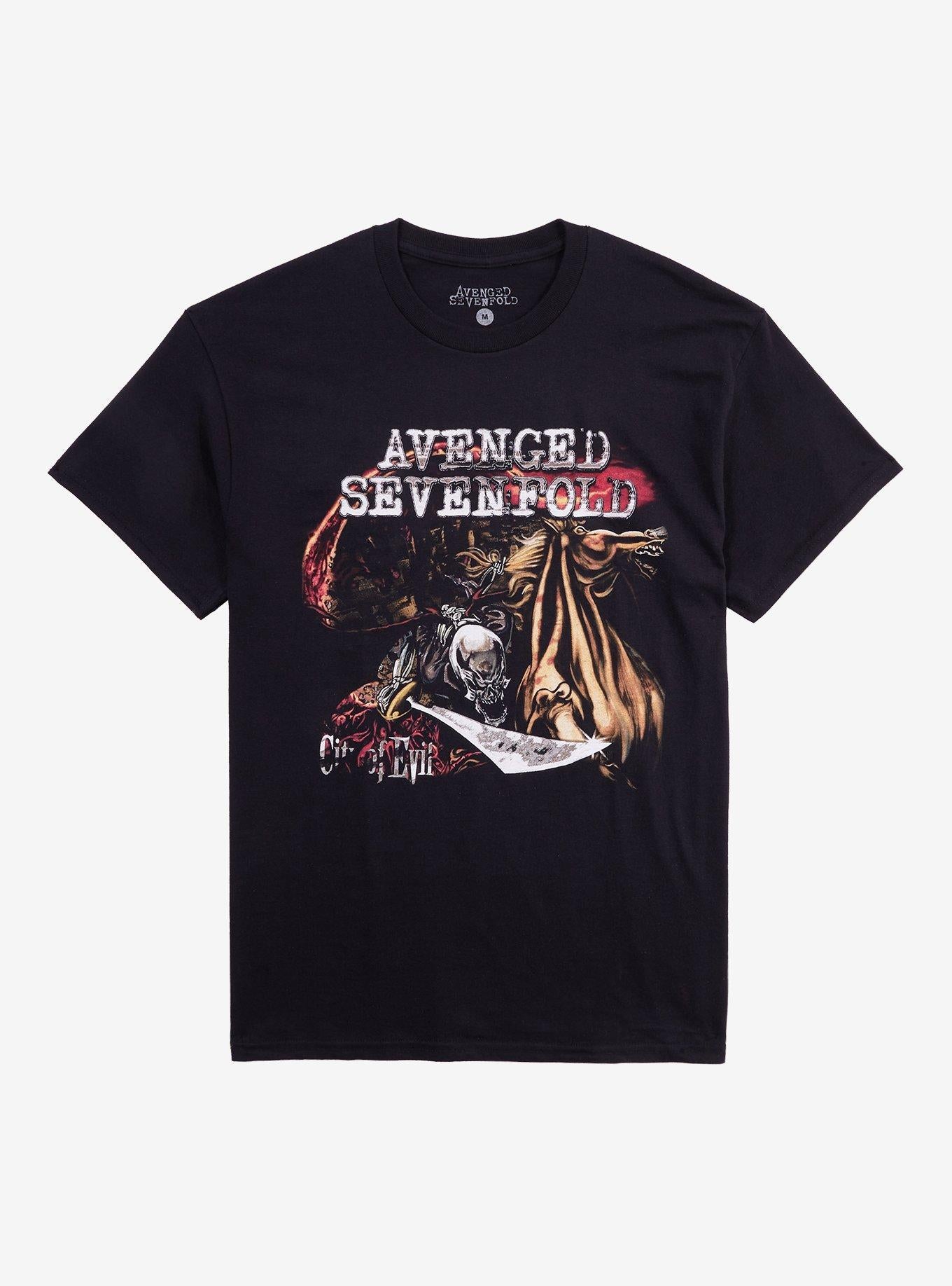 Avenged Sevenfold City Of Evil T-Shirt | Trending Graphic Tee For Fans