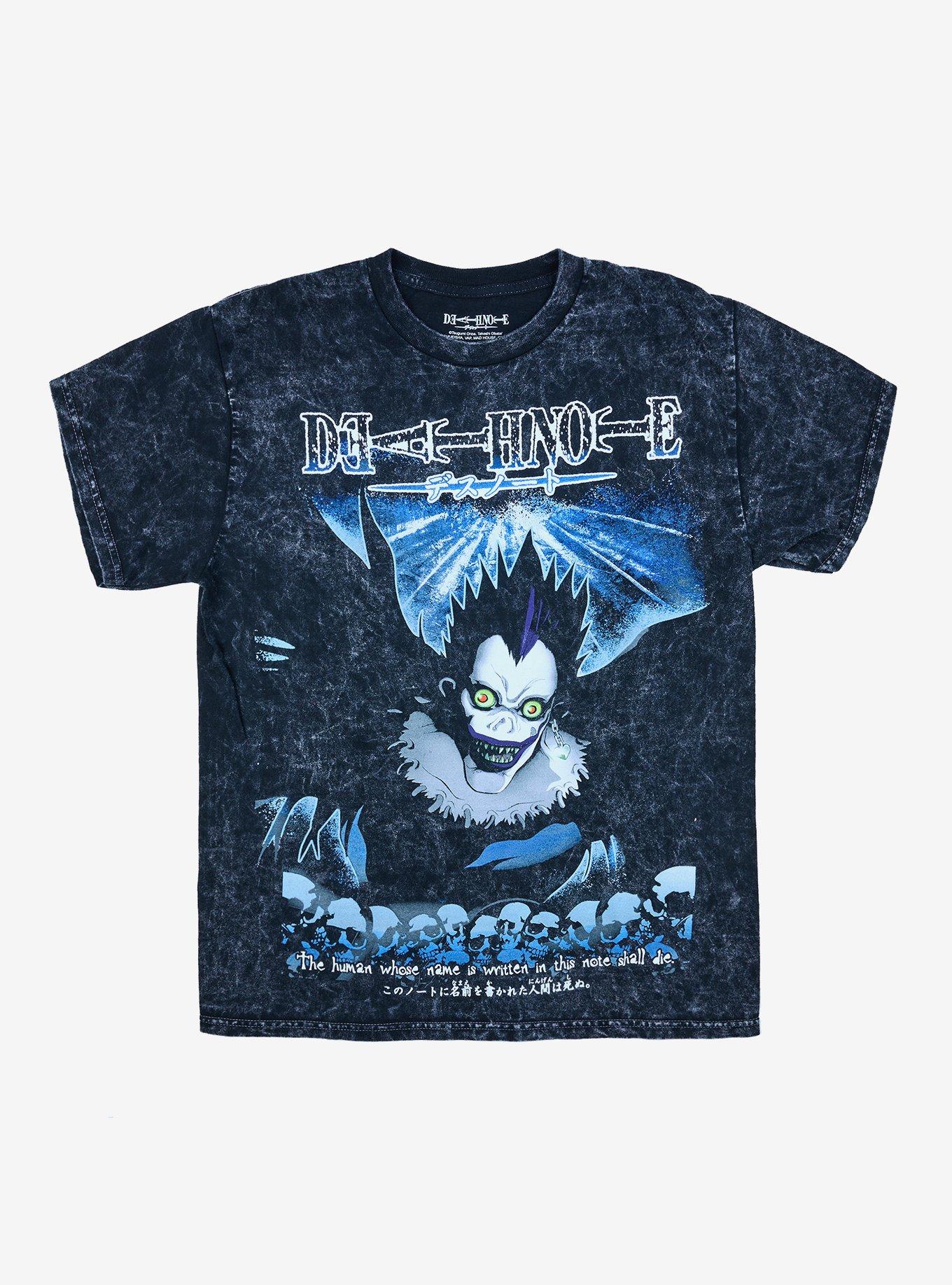 Death Note Ryuk Mineral Wash Girls T-Shirt | Trending Graphic Tee For Fans