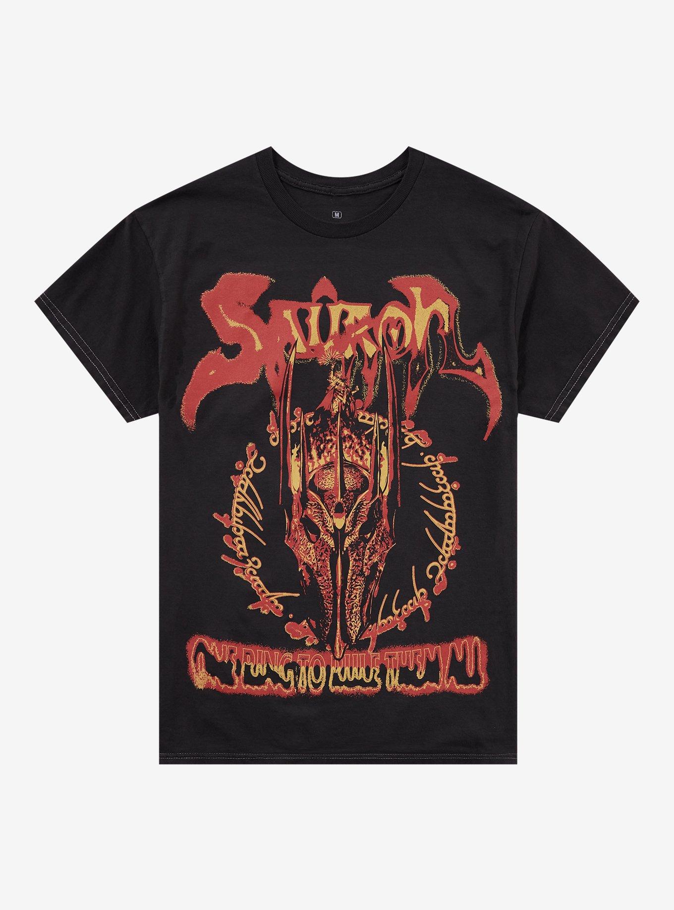 The Lord Of The Rings Sauron Two-Sided T-Shirt | Trending Graphic Tee For Fans