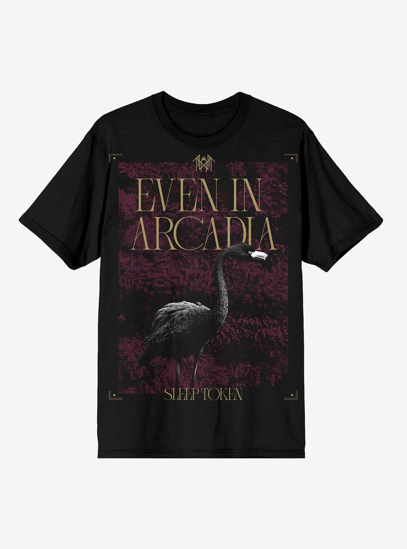 Sleep Token Even In Arcadia Flamingo Hot Topic Exclusive T-Shirt | Trending Graphic Tee For Fans