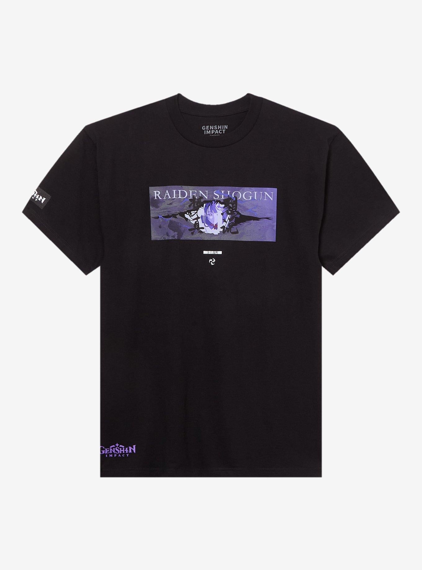 Genshin Impact Raiden Shogun T-Shirt | Trending Graphic Tee For Fans