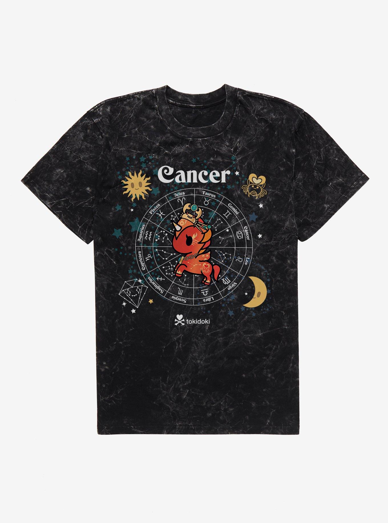 Tokidoki Unicorno Cancer Mineral Wash T-Shirt | Trending Graphic Tee For Fans