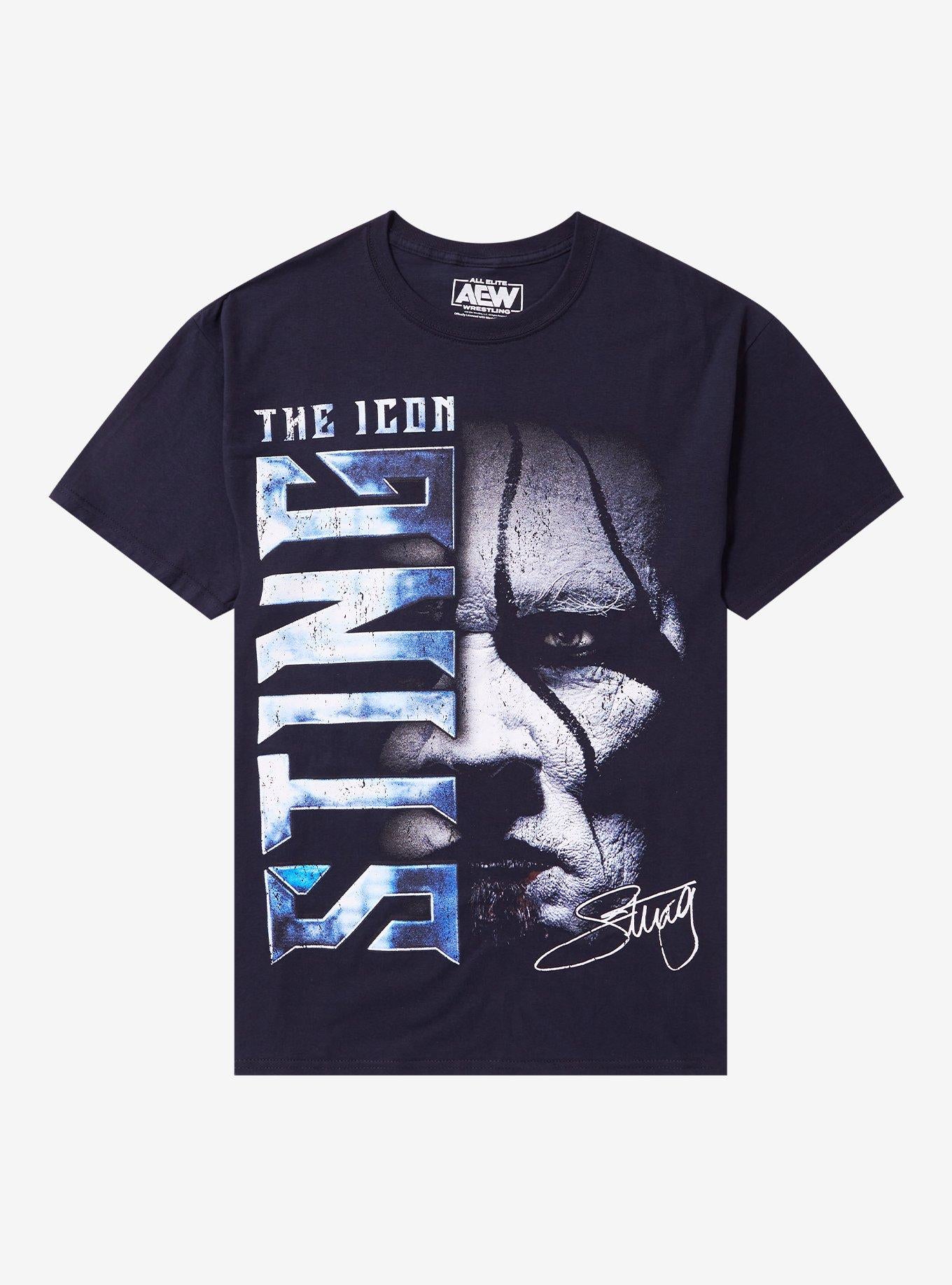 All Elite Wrestling The Icon Sting T-Shirt | Trending Graphic Tee For Fans