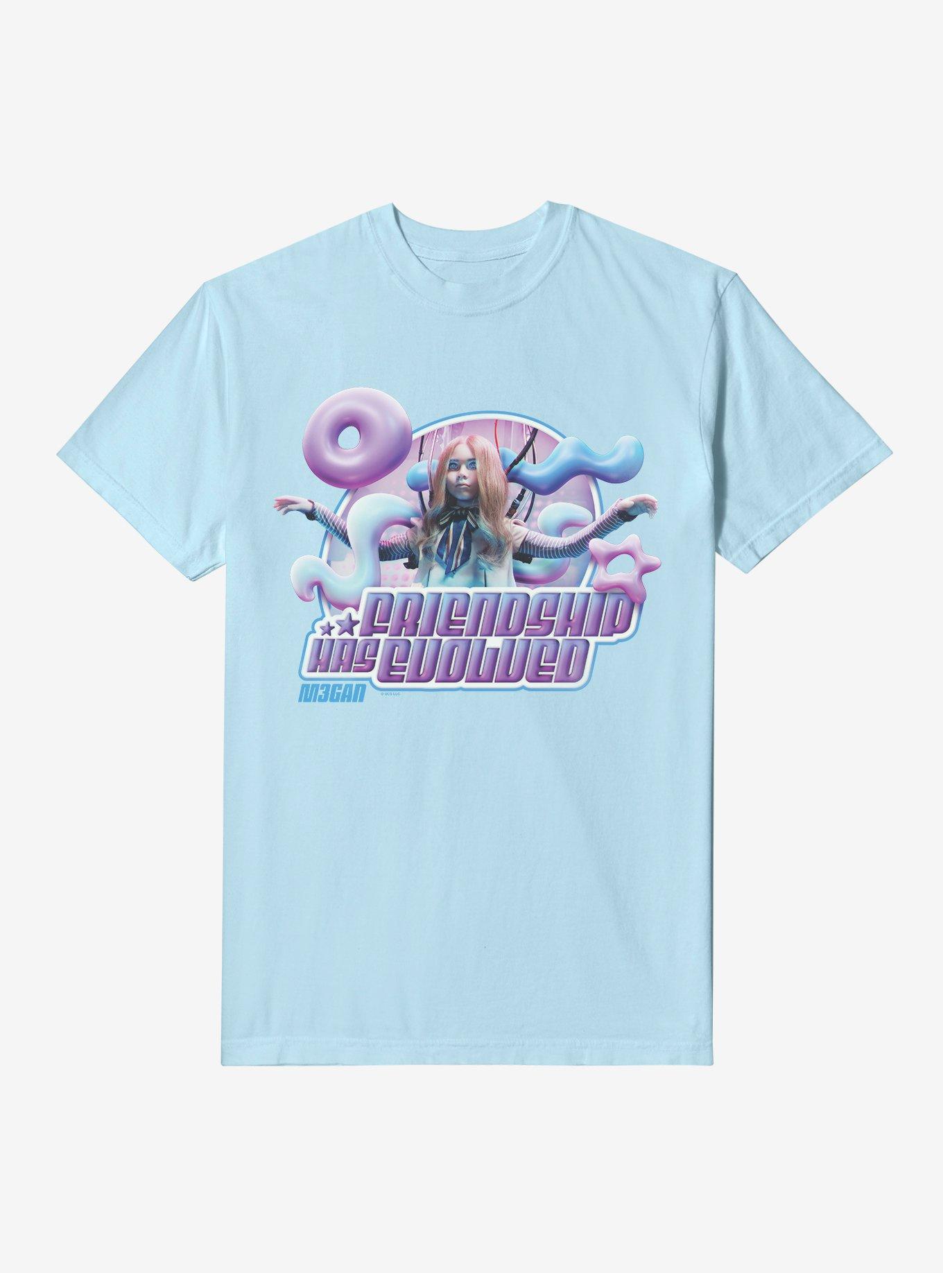 M3GAN Friendship Has Evolved Garment-Dyed T-Shirt | Trending Graphic Tee For Fans