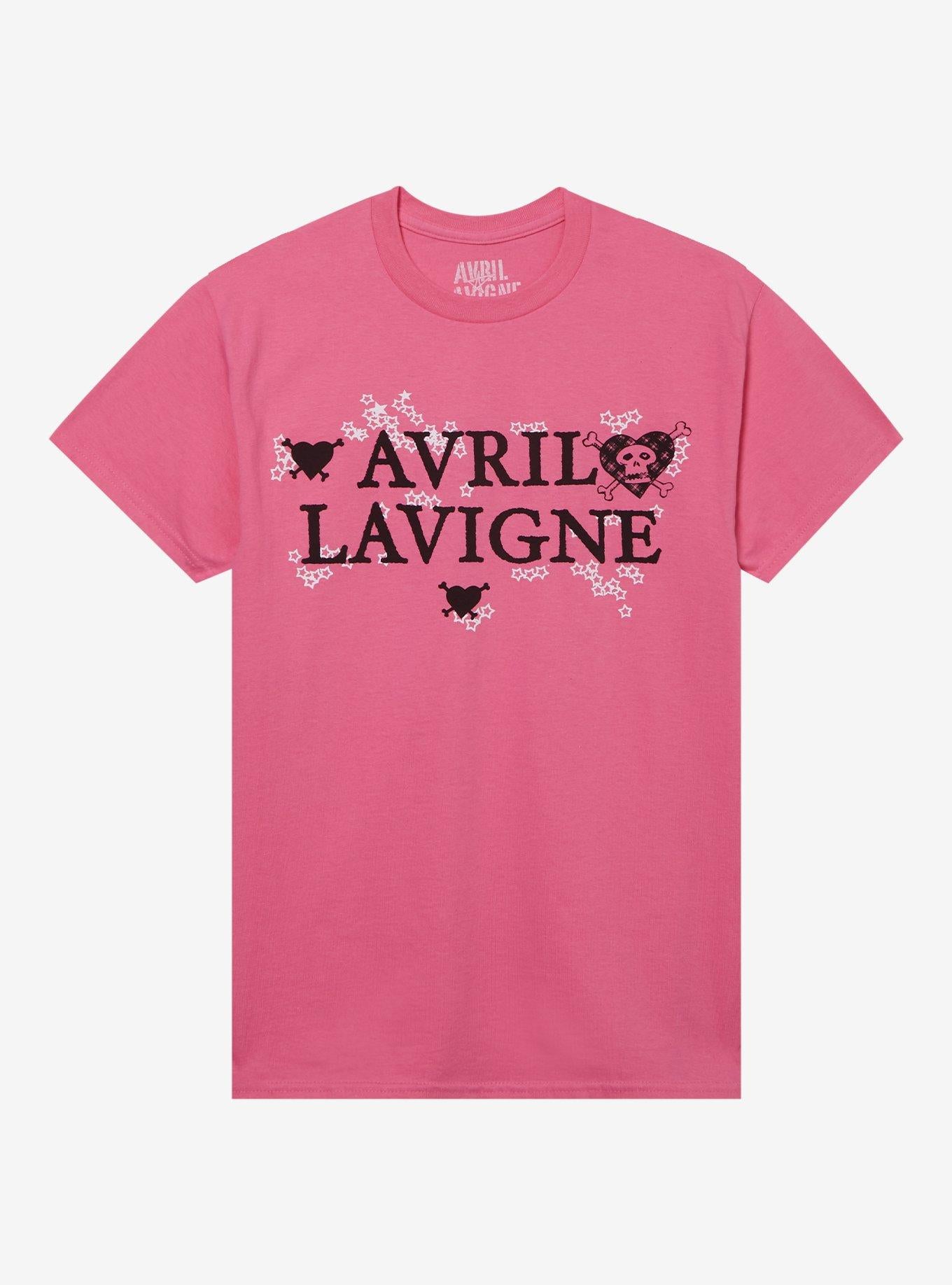 Avril Lavigne Hearts & Stars T-Shirt | Trending Graphic Tee For Fans