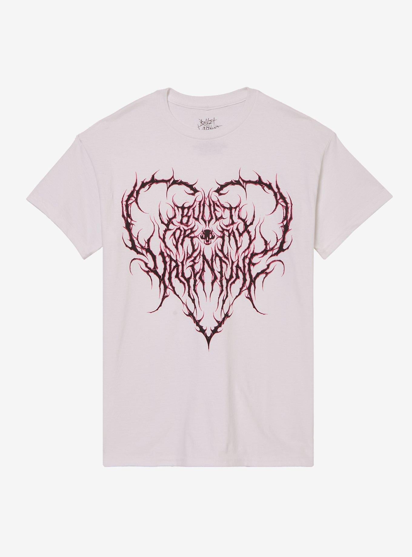 Bullet For My Valentine Metal Heart T-Shirt | Trending Graphic Tee For Fans