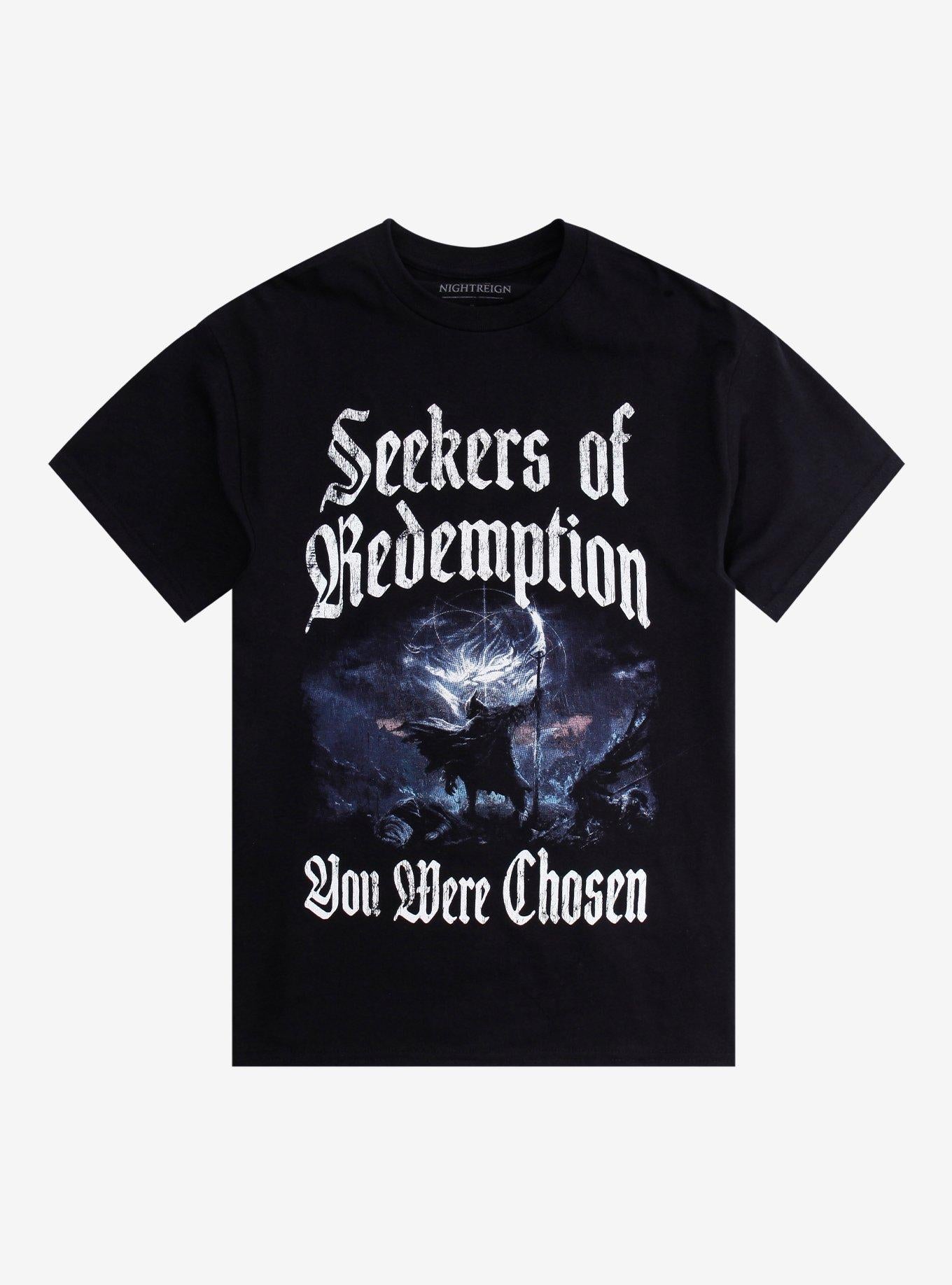 Elden Ring Nightreign Seekers Of Redemption T-Shirt | Trending Graphic Tee For Fans