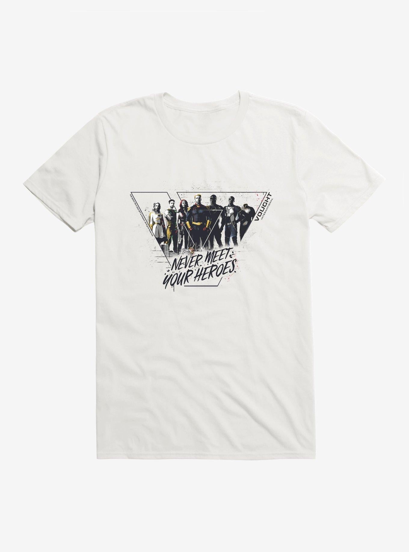 The Boys Never Meet Your Heroes T-Shirt | Trending Graphic Tee For Fans