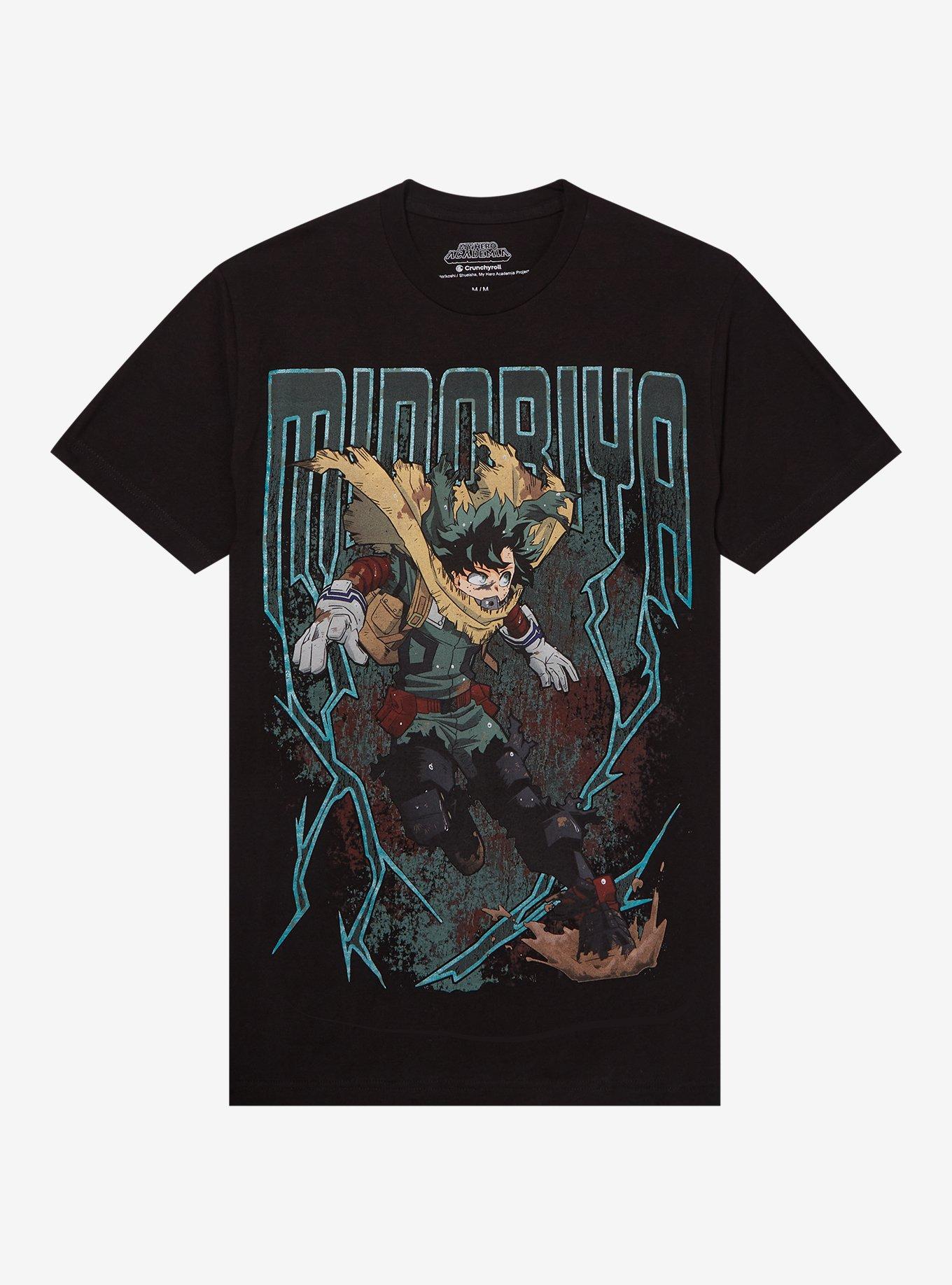 My Hero Academia Midoriya Blackwhip T-Shirt | Trending Graphic Tee For Fans