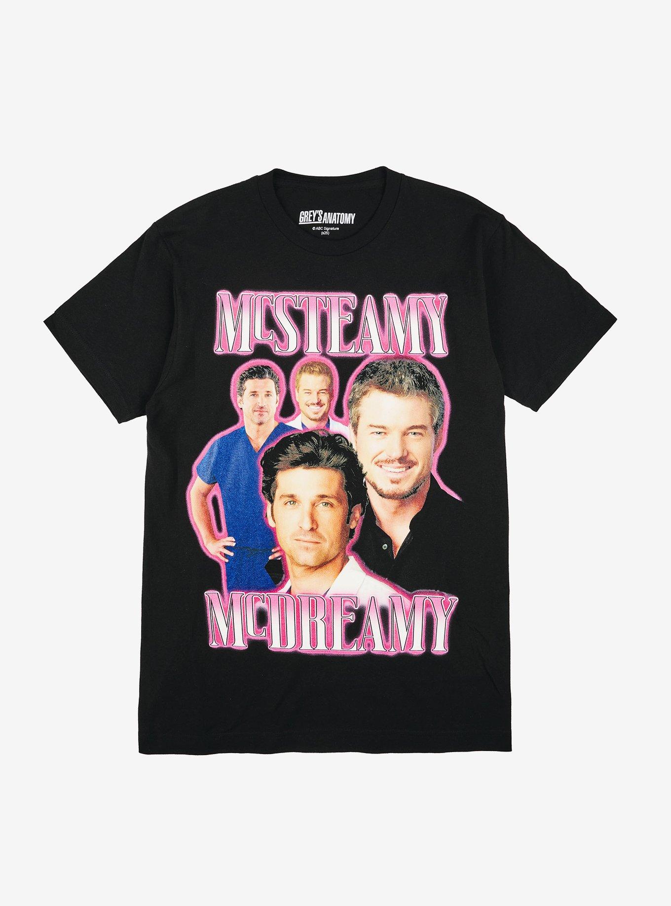 Grey's Anatomy McSteamy & McDreamy Girls T-Shirt | Trending Graphic Tee For Fans