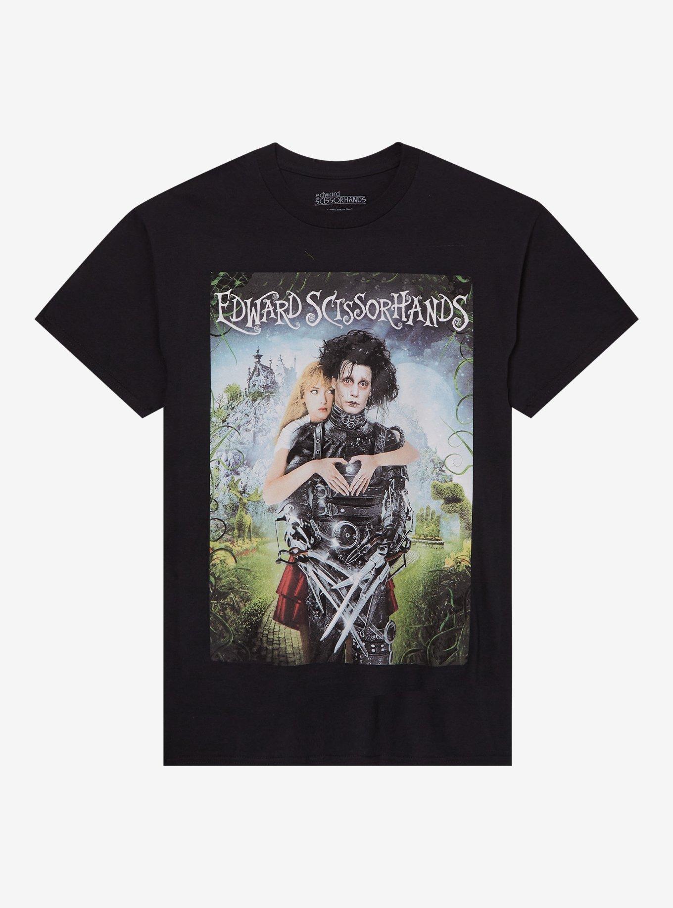Edward Scissorhands Poster Girls T-Shirt | Trending Graphic Tee For Fans