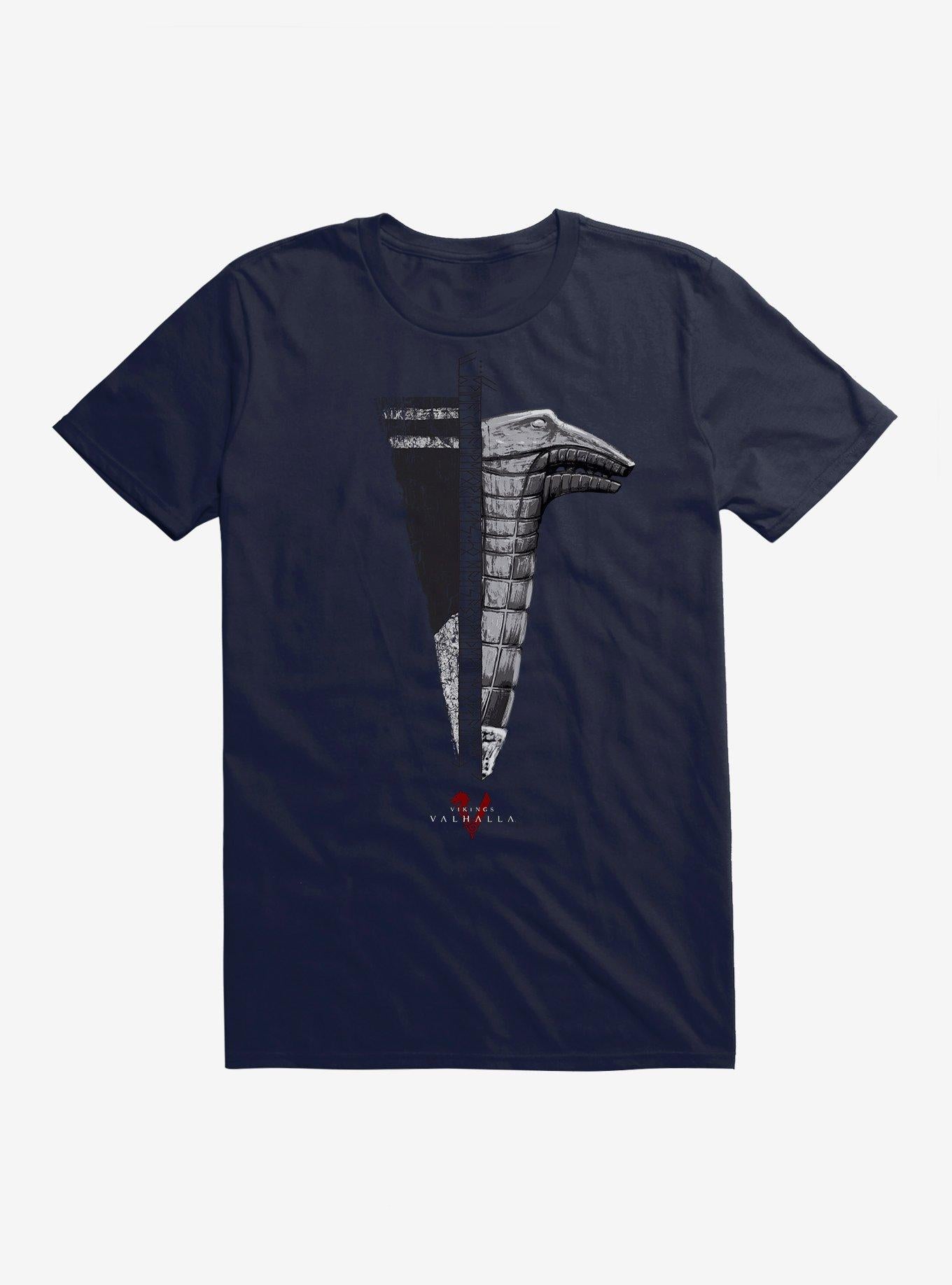 Vikings Valhalla Figurehead T-Shirt | Trending Graphic Tee For Fans