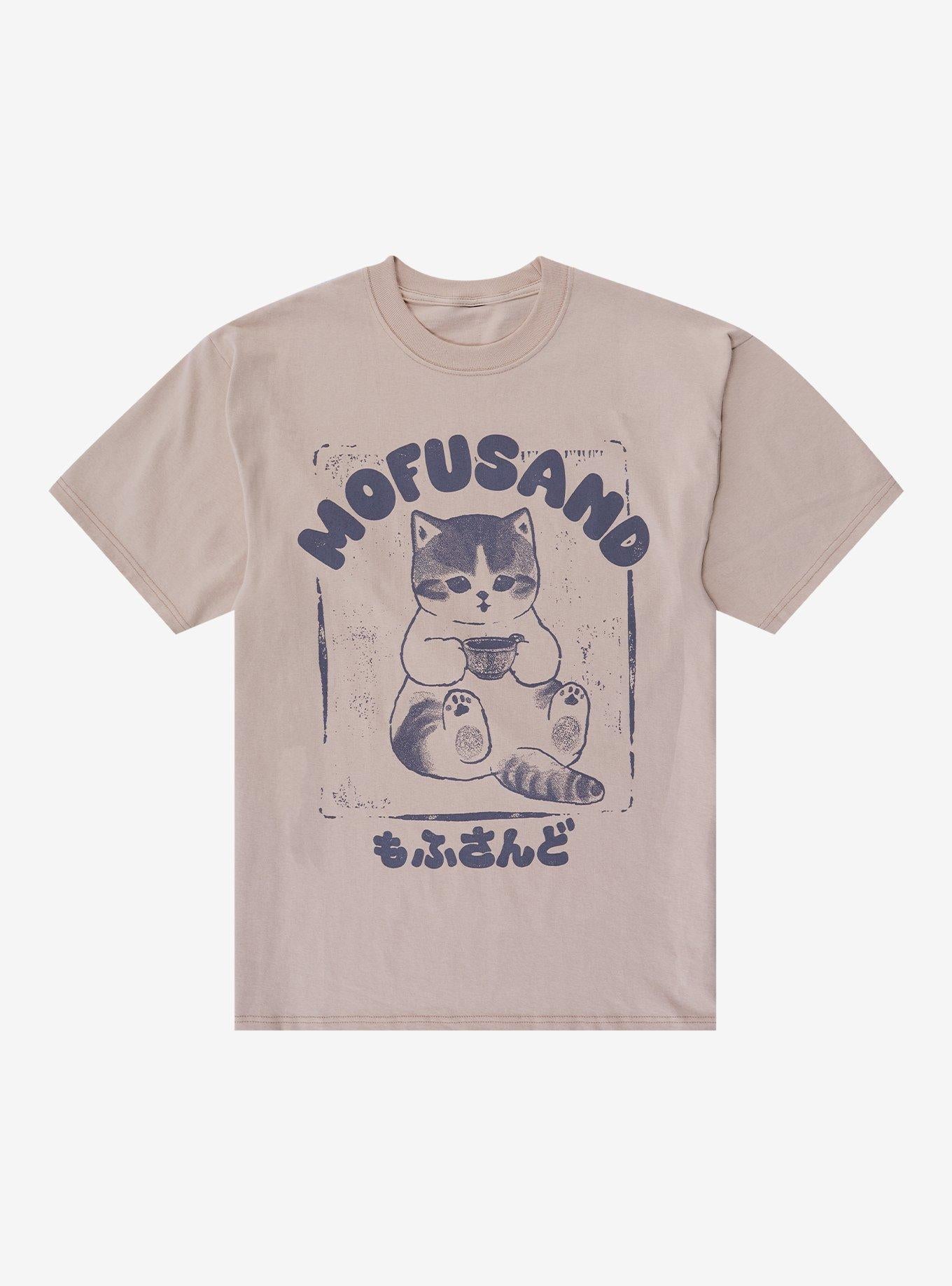 Mofusand Stamp Print T-Shirt | Trending Graphic Tee For Fans