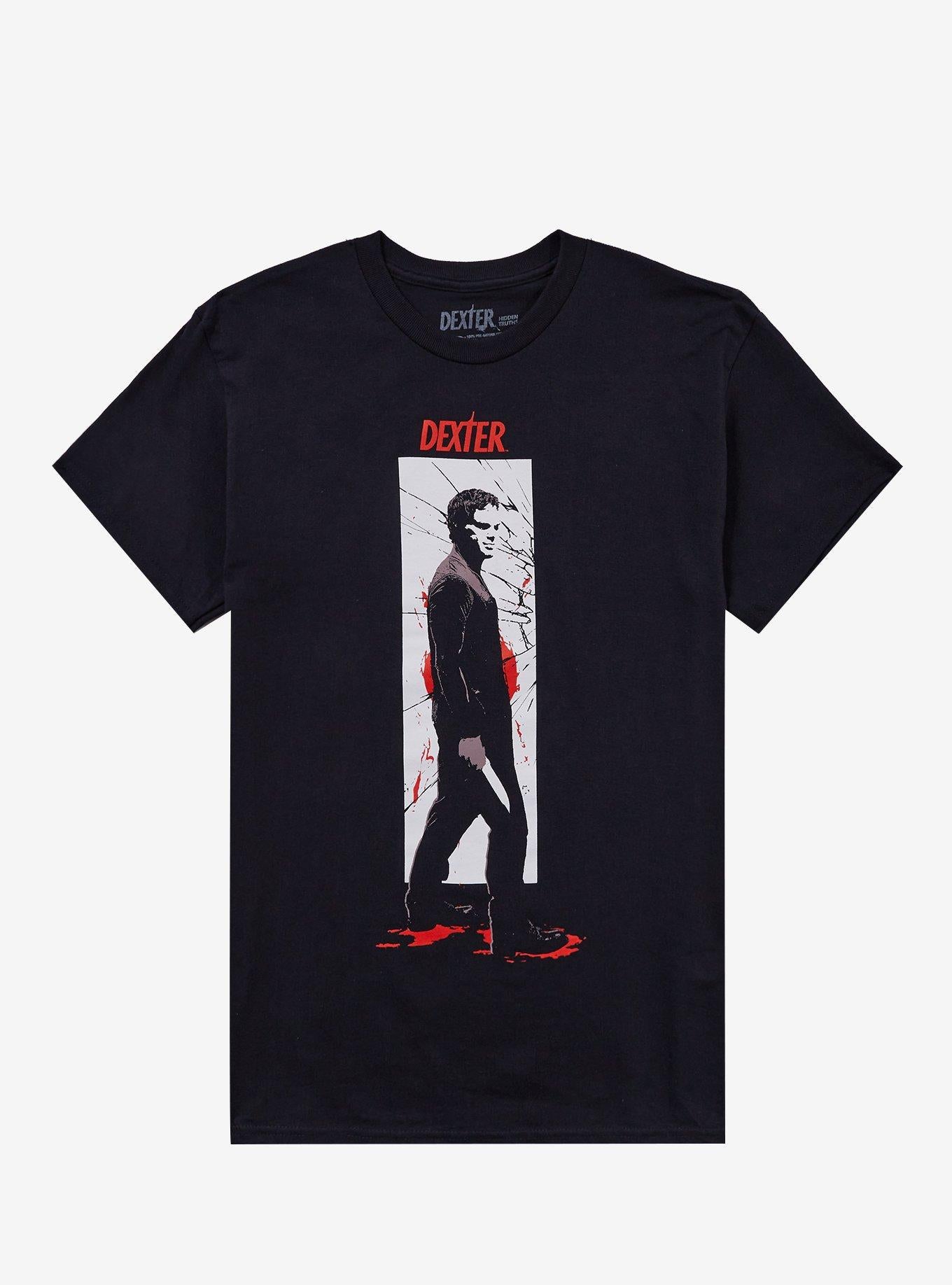 Dexter Bloody Steps By Fright Rags T-Shirt | Trending Graphic Tee For Fans