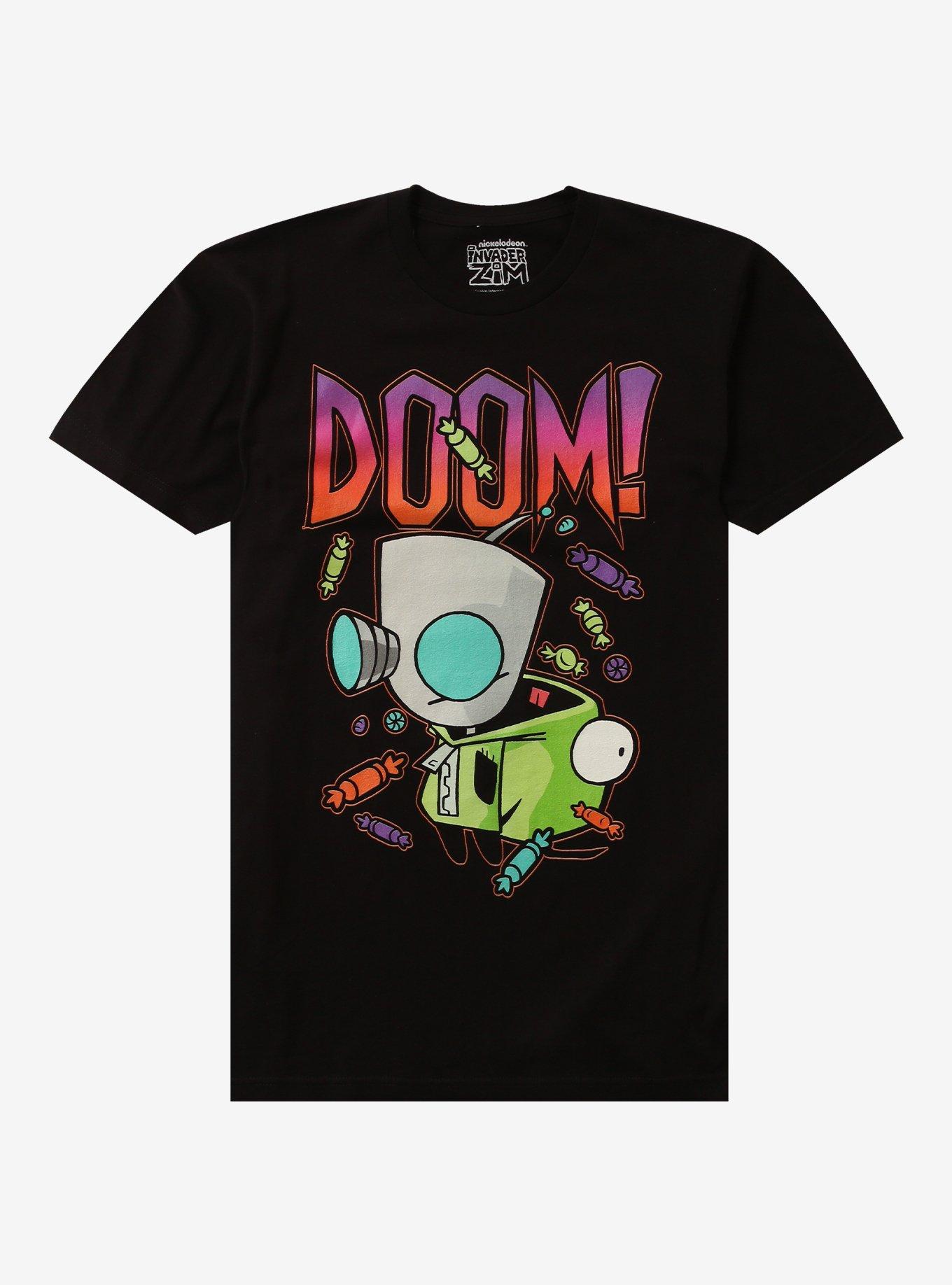 Invader Zim GIR Costume Doom Girls T-Shirt | Trending Graphic Tee For Fans