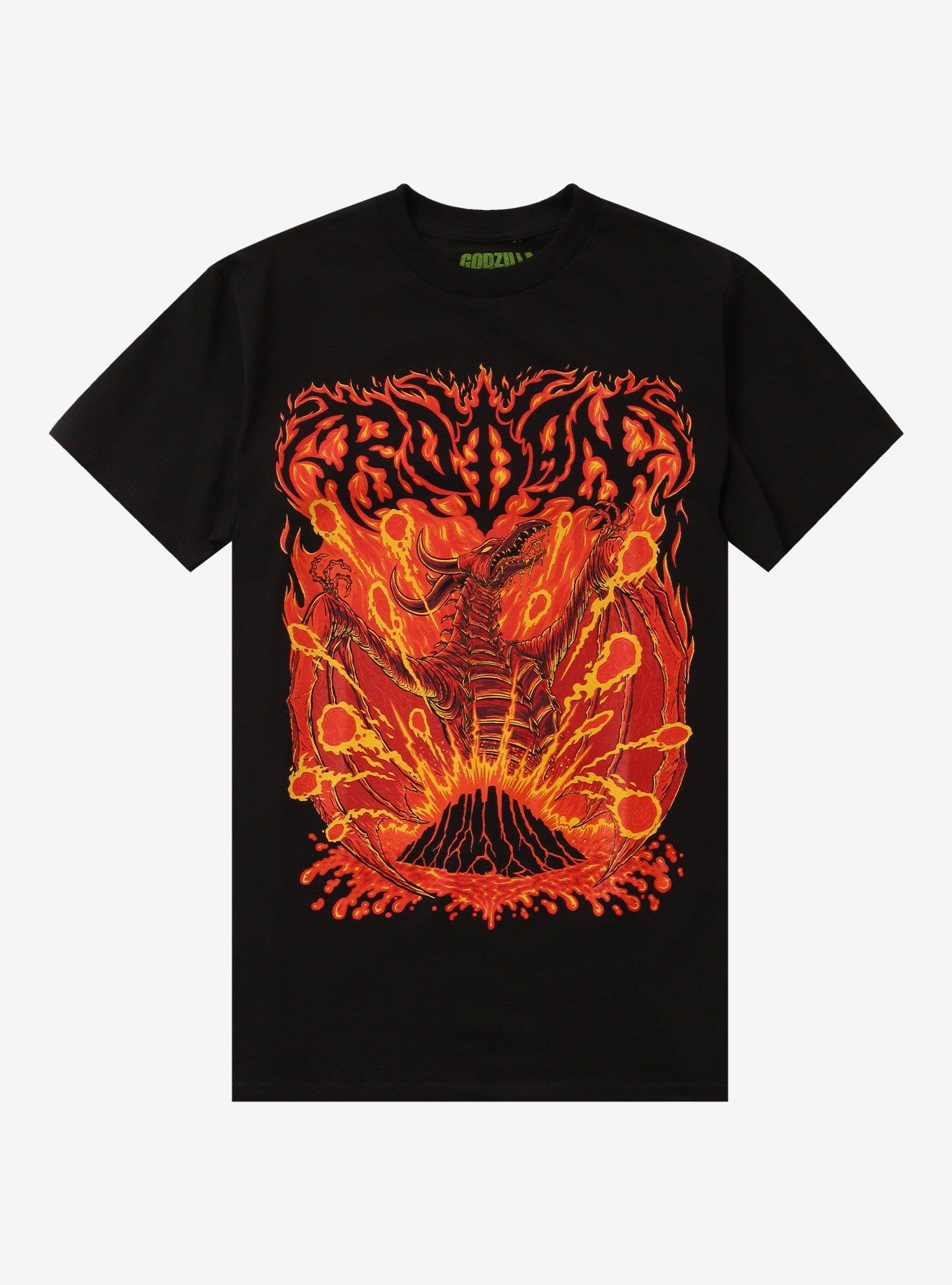 Godzilla Ghost X Ghost Rodan Metal T-Shirt | Trending Graphic Tee For Fans