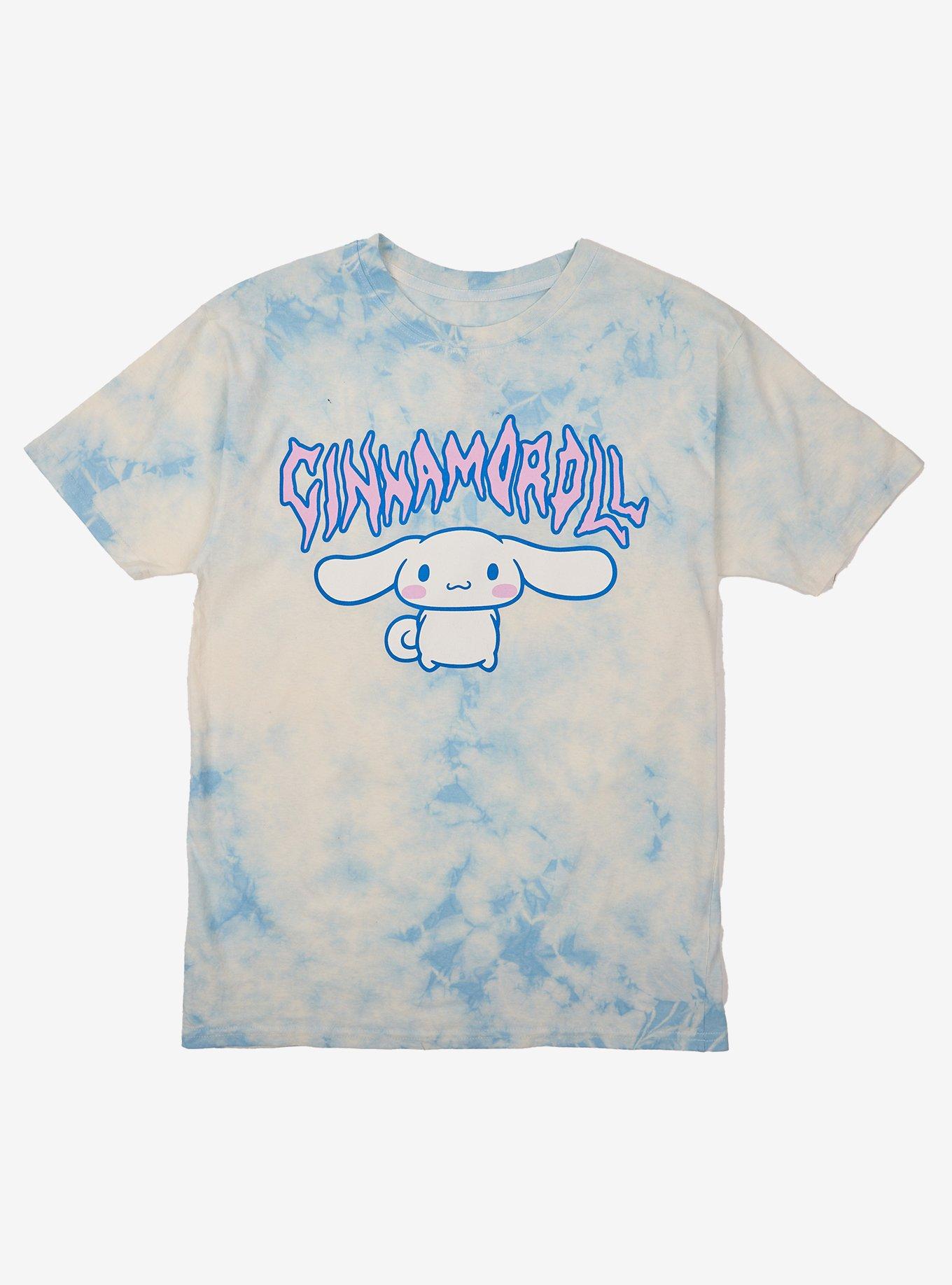 Cinnamoroll Metal Blue Tie-Dye T-Shirt | Trending Graphic Tee For Fans