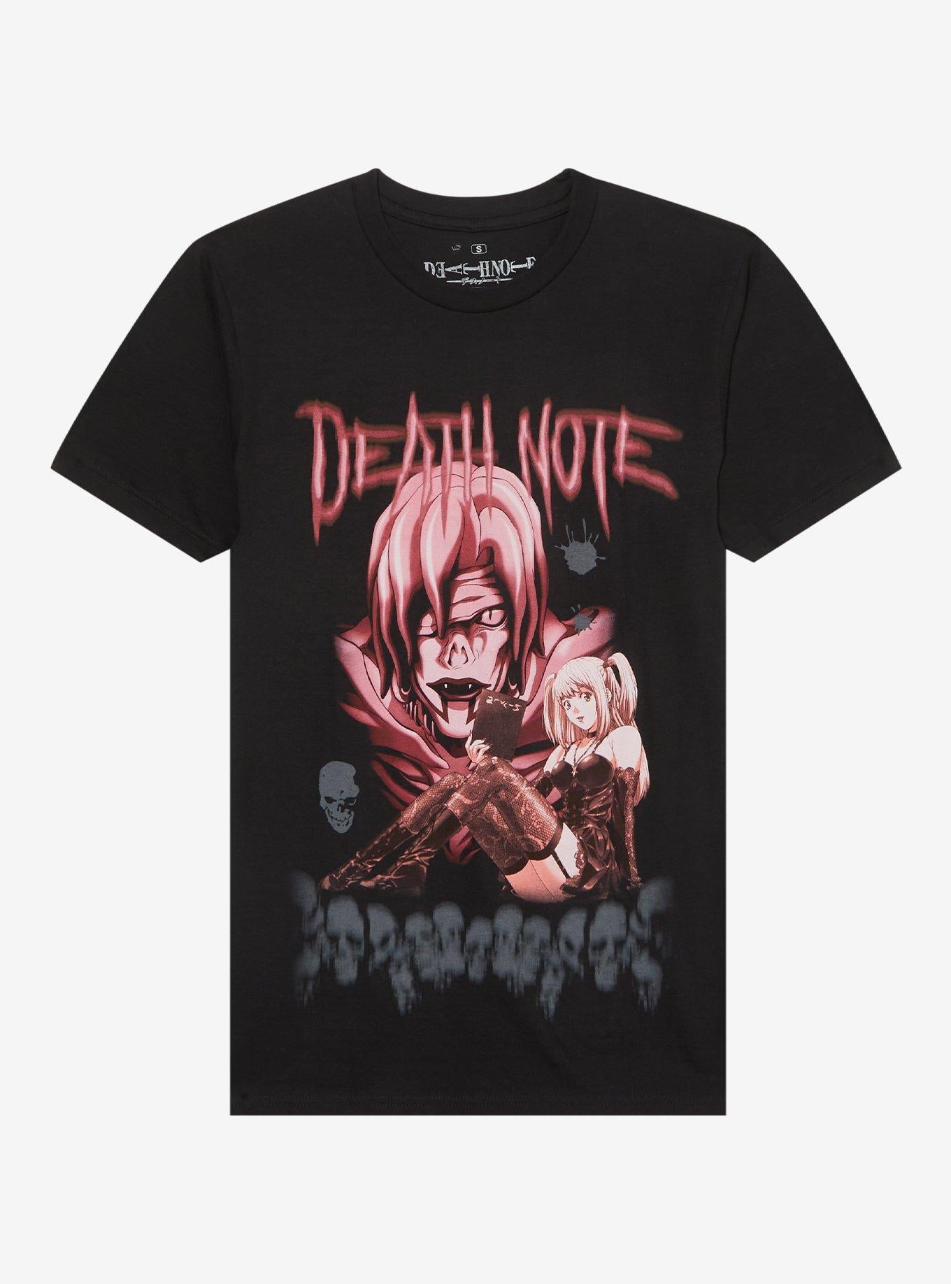 Death Note Misa & Rem Tonal Girls T-Shirt | Trending Graphic Tee For Fans