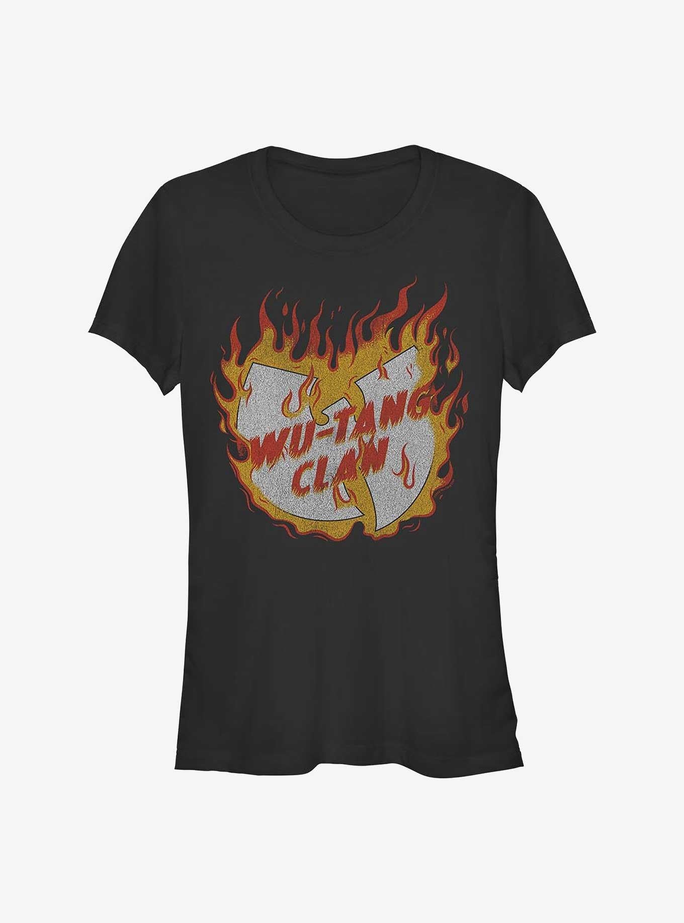Wu-Tang Clan Fire Girls T-Shirt | Trending Graphic Tee For Fans
