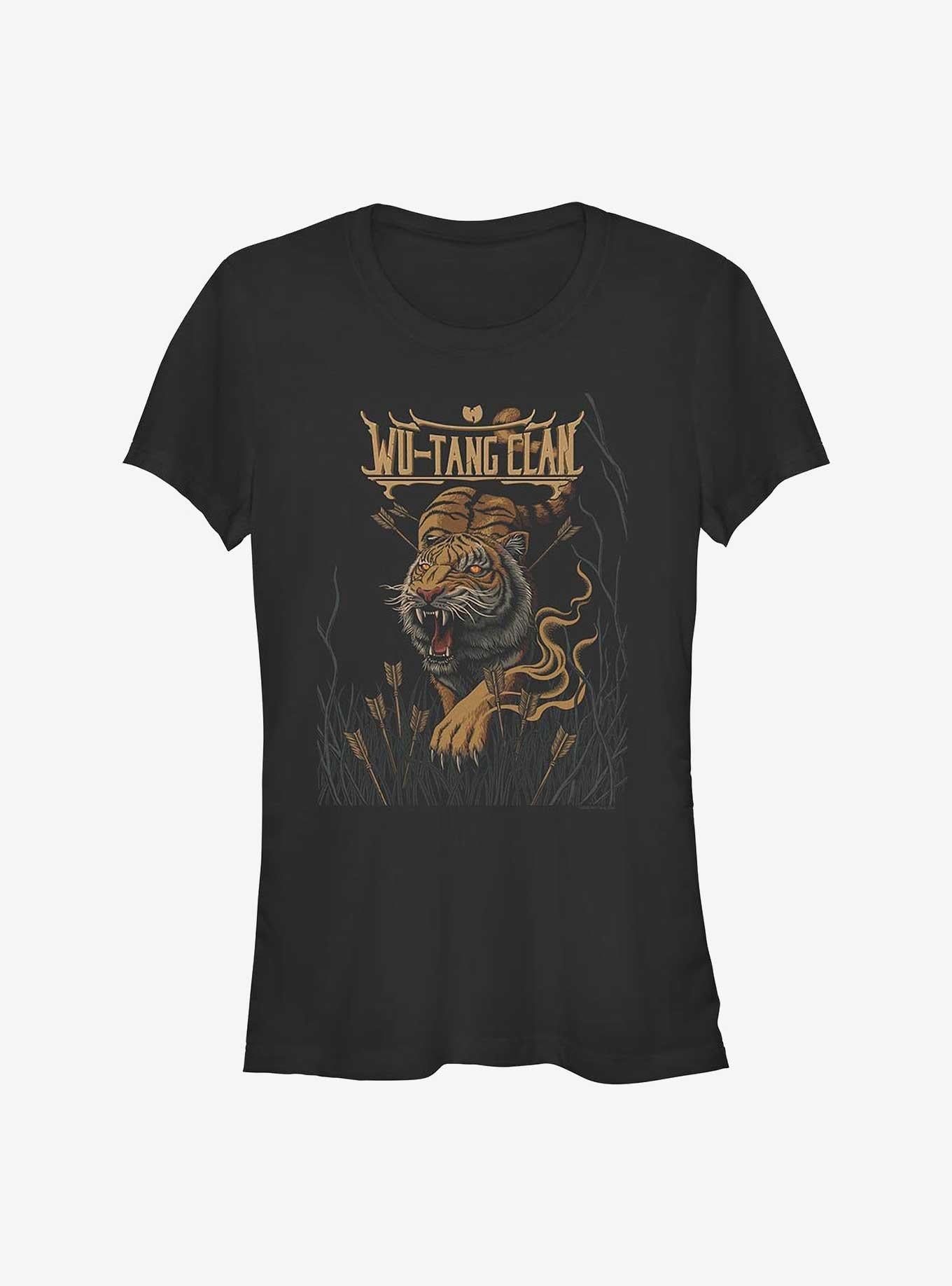 Wu-Tang Clan Tiger And Arrows Girls T-Shirt | Trending Graphic Tee For Fans