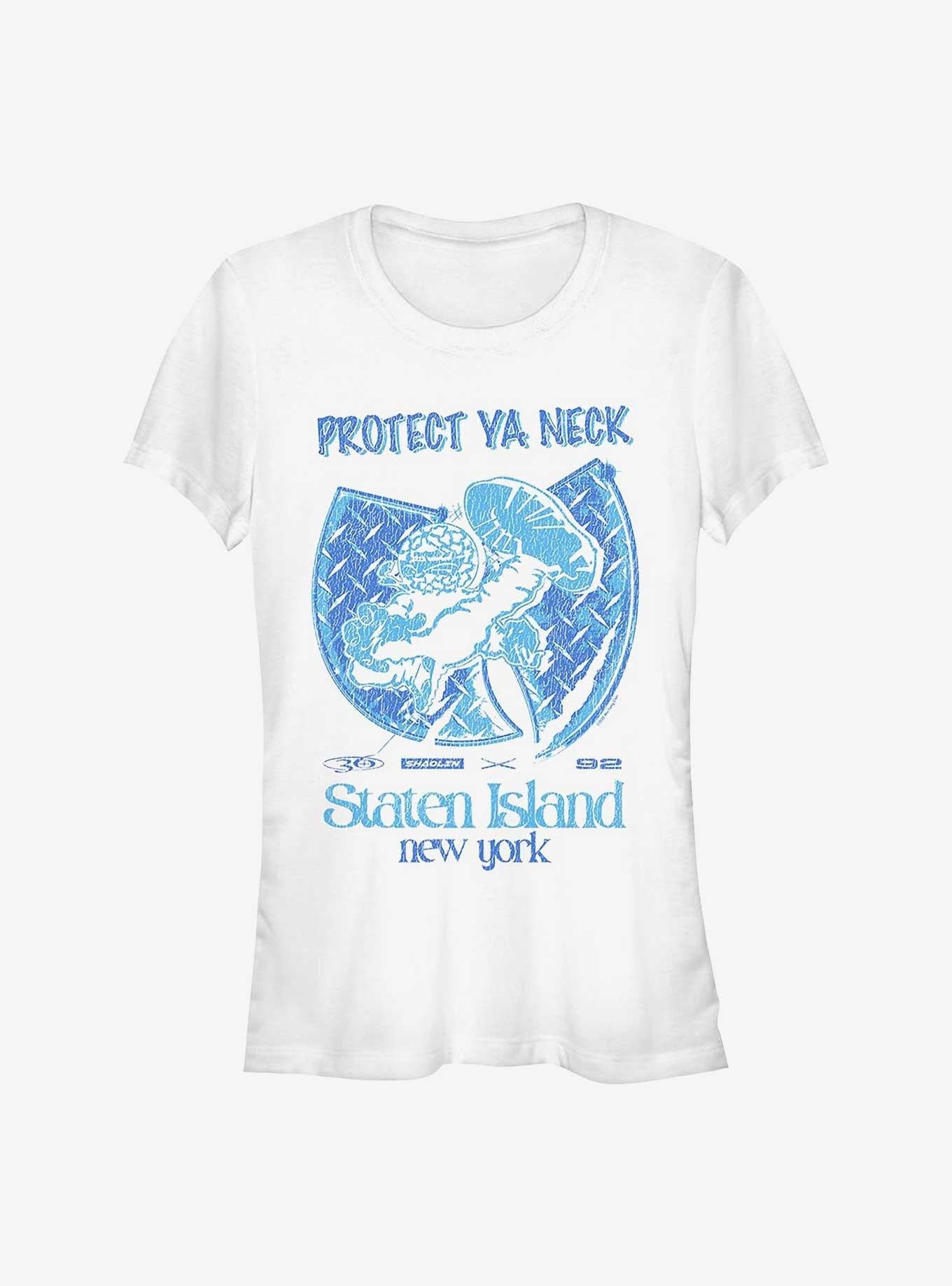 Wu-Tang Clan Protect Ya Neck Girls T-Shirt | Trending Graphic Tee For Fans
