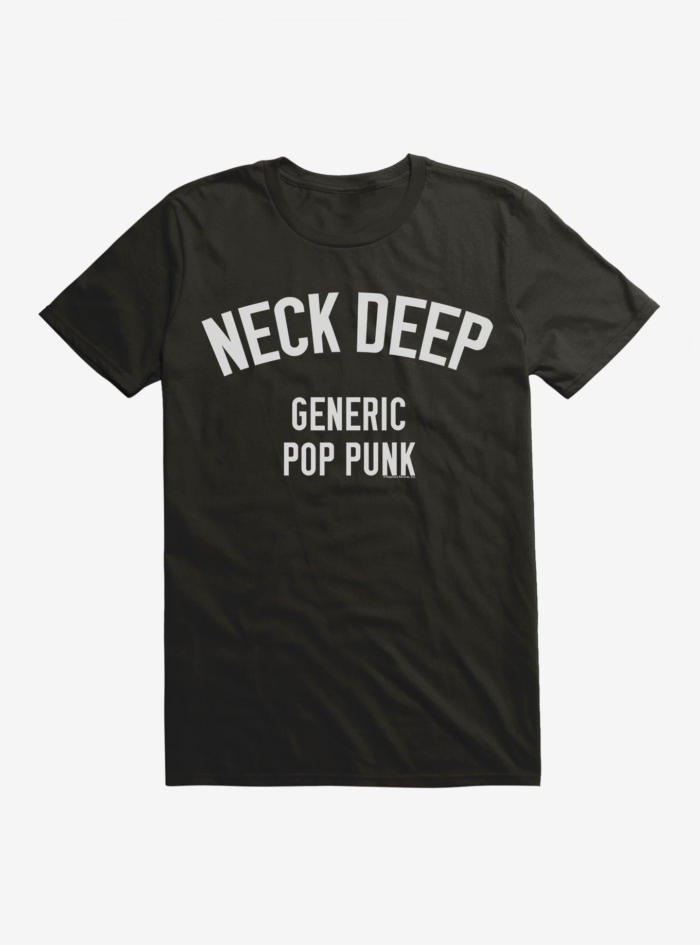 Neck Deep Generic Pop Punk T-Shirt | Trending Graphic Tee For Fans