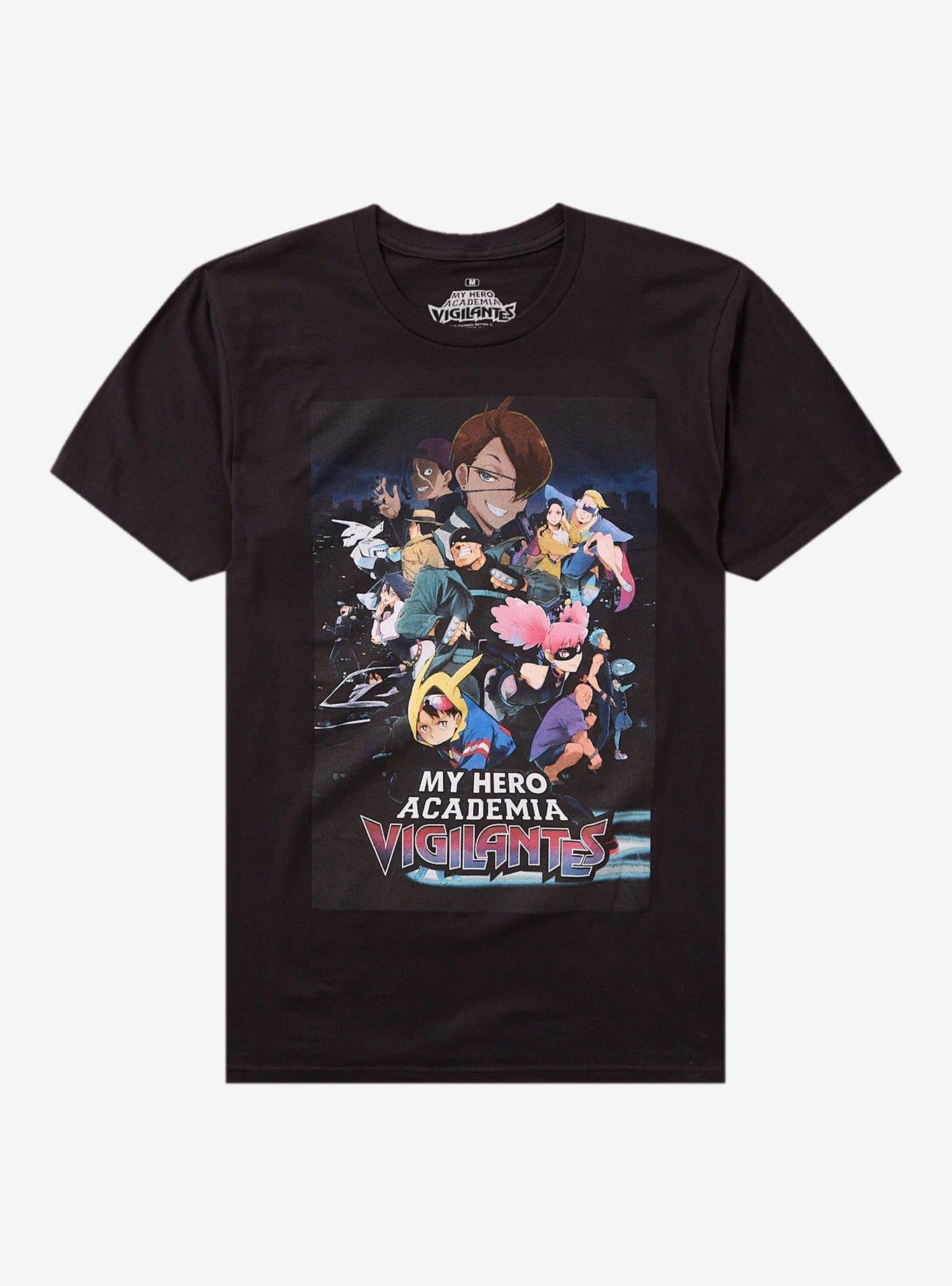 My Hero Academia Vigilantes Poster T-Shirt | Trending Graphic Tee For Fans