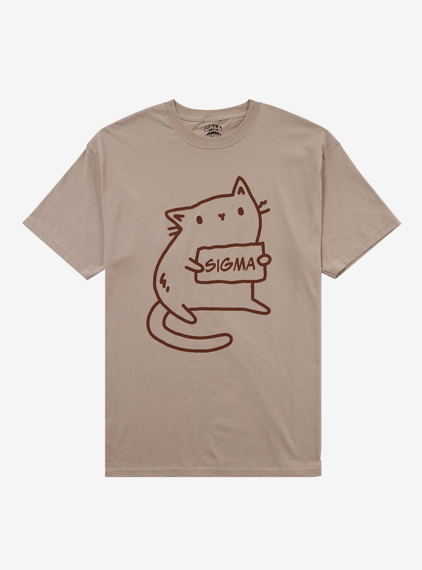 Cat Sigma Sign By Call Your Mother T-Shirt | Trending Graphic Tee For Fans