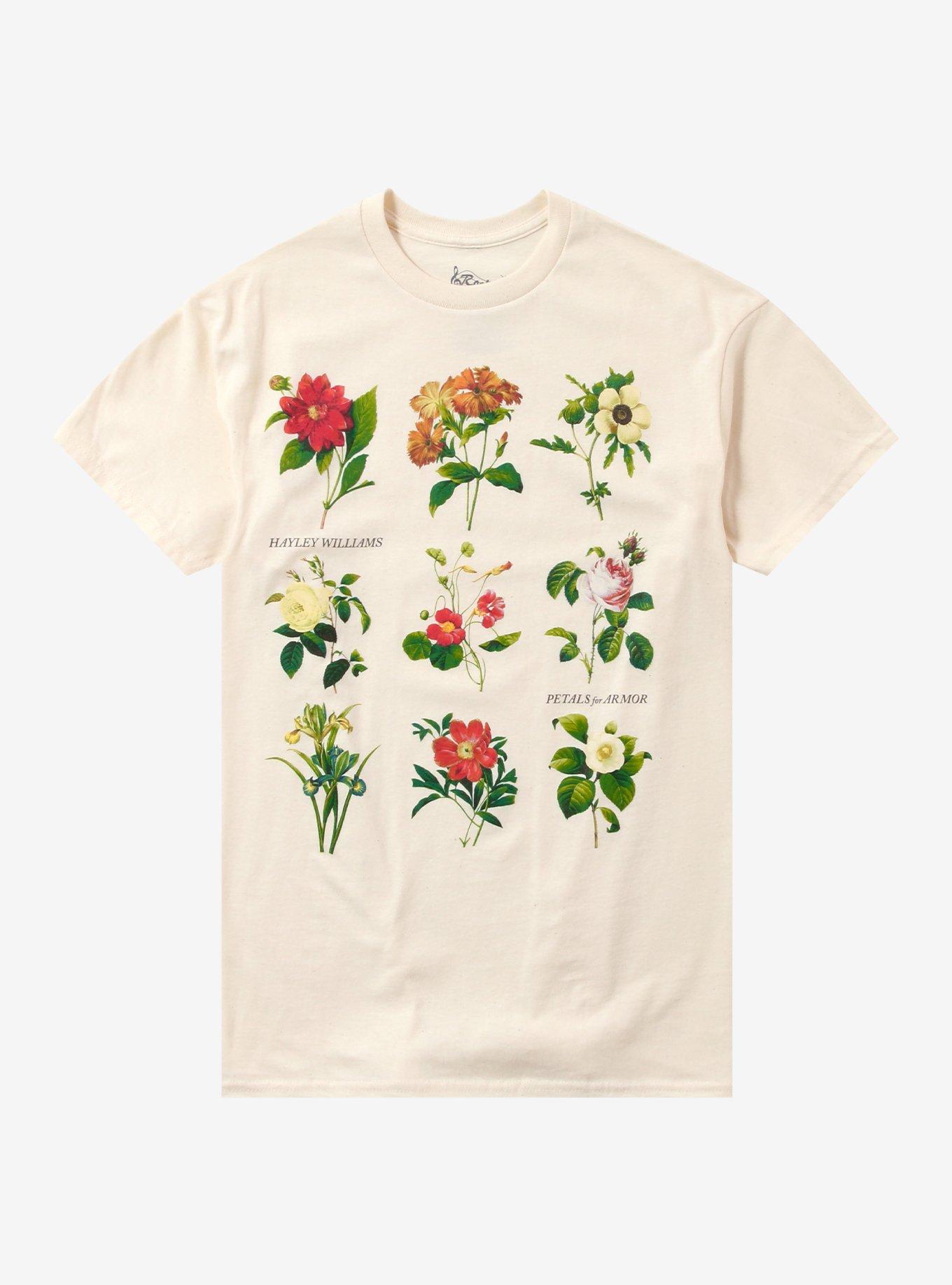 Hayley Williams Petals For Armor Flowers T-Shirt | Trending Graphic Tee For Fans