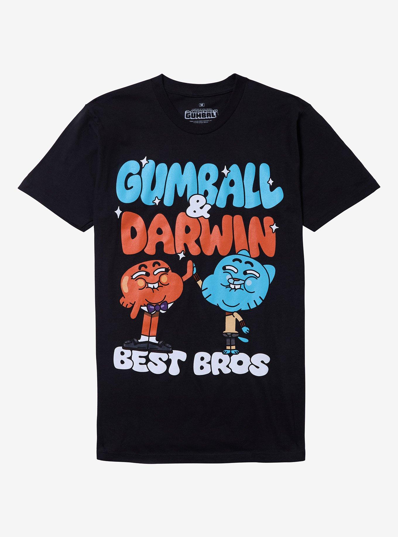 The Amazing World Of Gumball Best Bros T-Shirt | Trending Graphic Tee For Fans