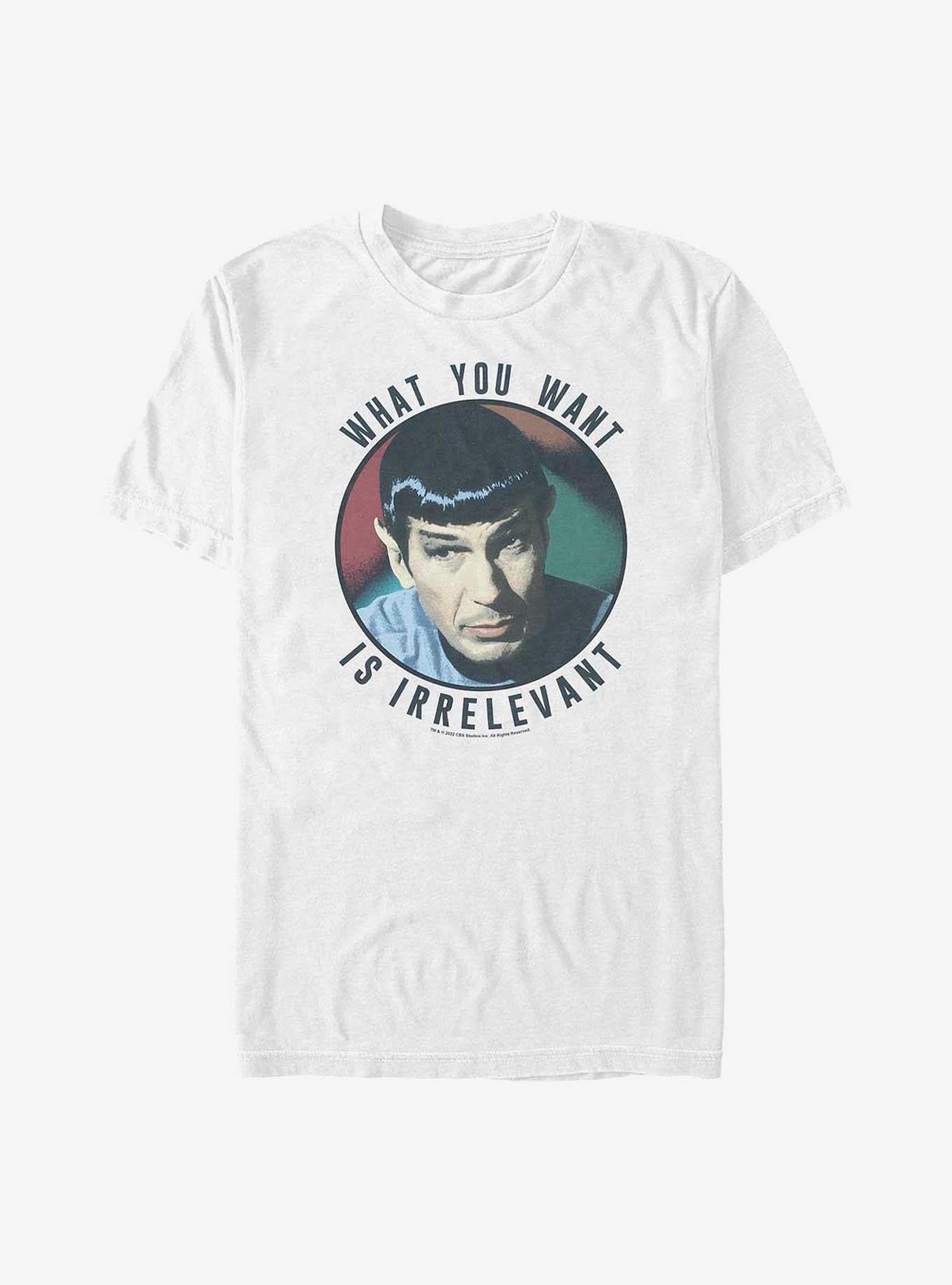 Star Trek Irrelevant T-Shirt | Trending Graphic Tee For Fans