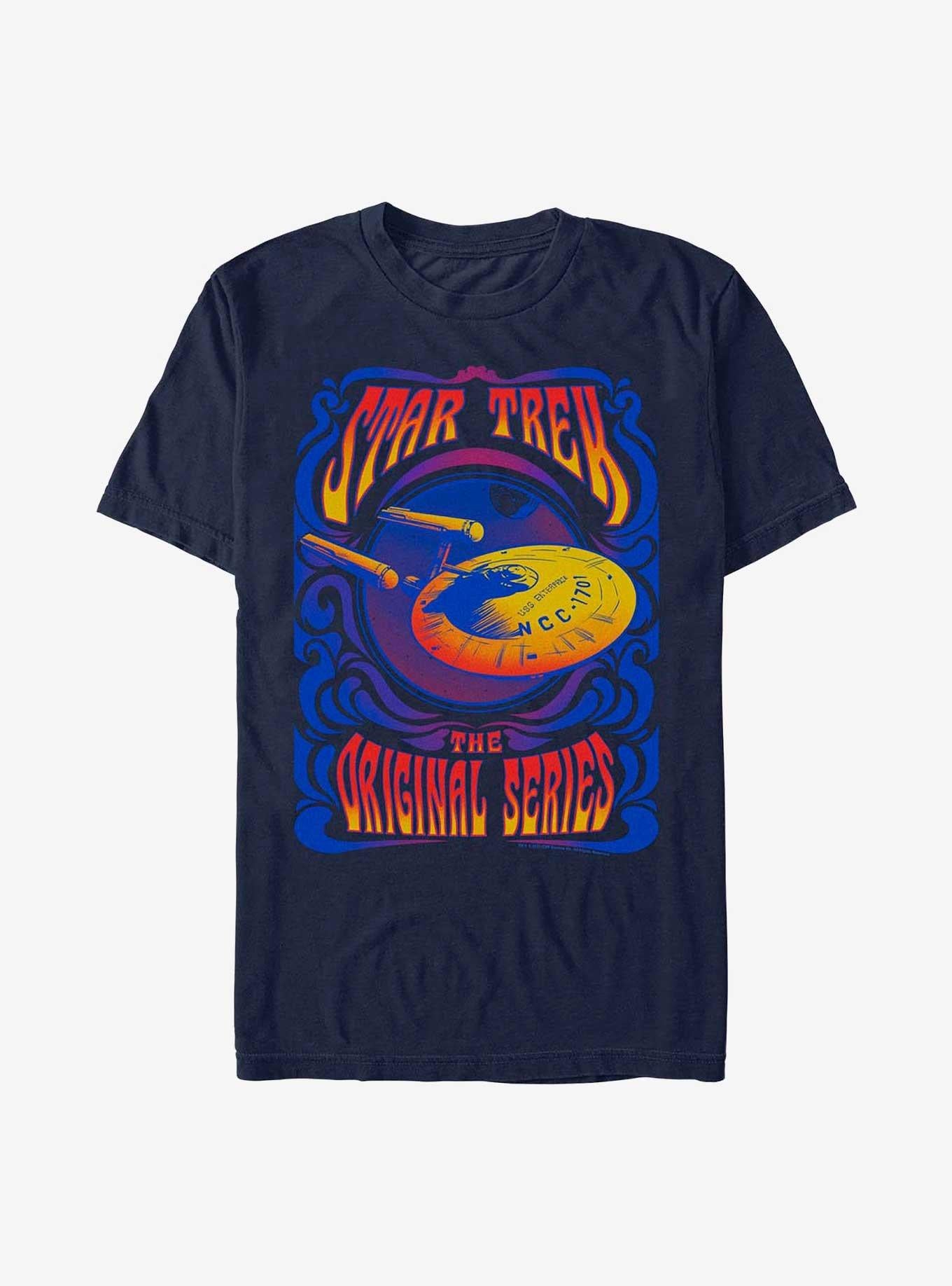 Star Trek Psychedelic Startrek T-Shirt | Trending Graphic Tee For Fans
