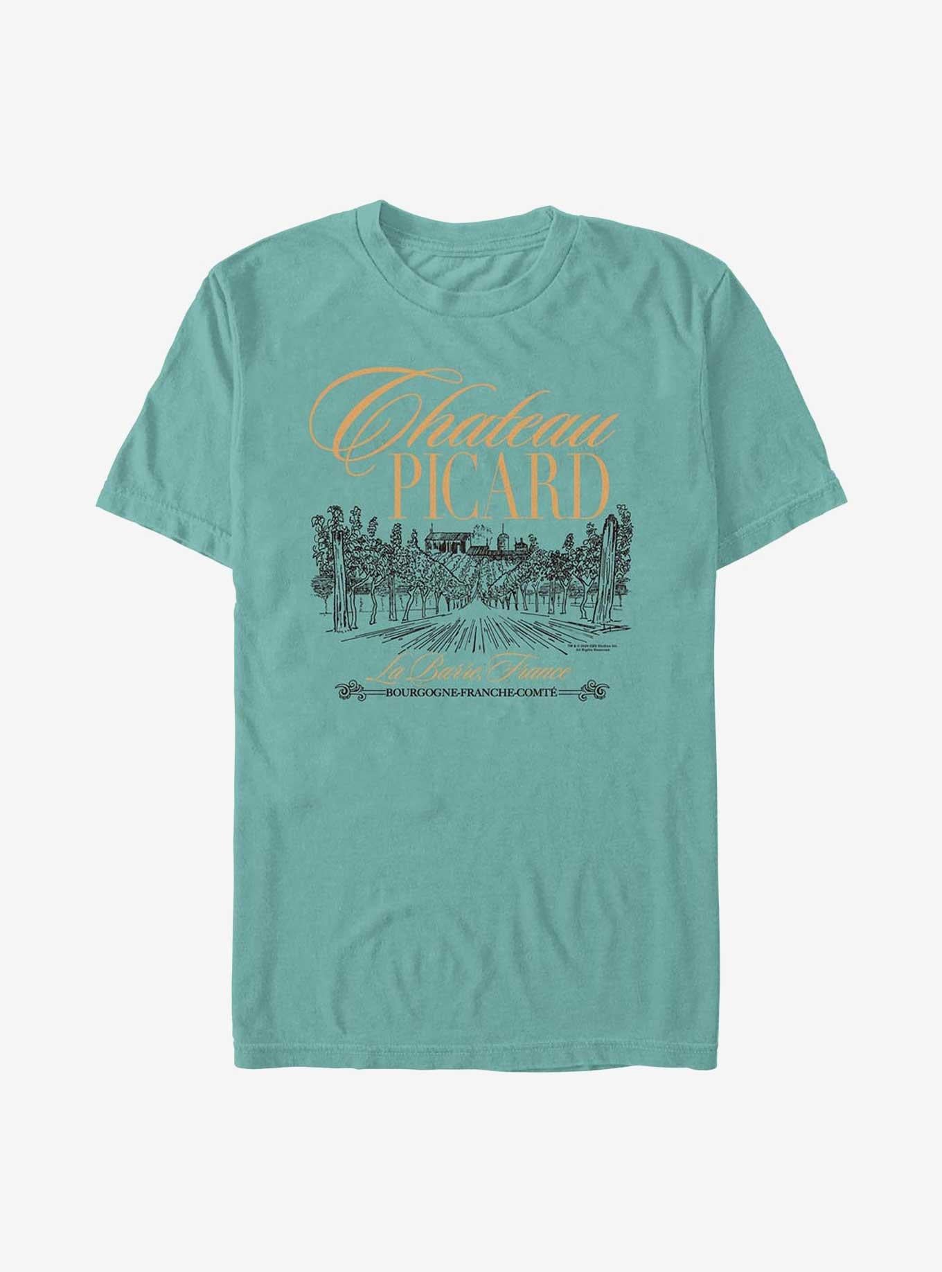 Star Trek Chateau Picard Garment Dye T-Shirt | Trending Graphic Tee For Fans