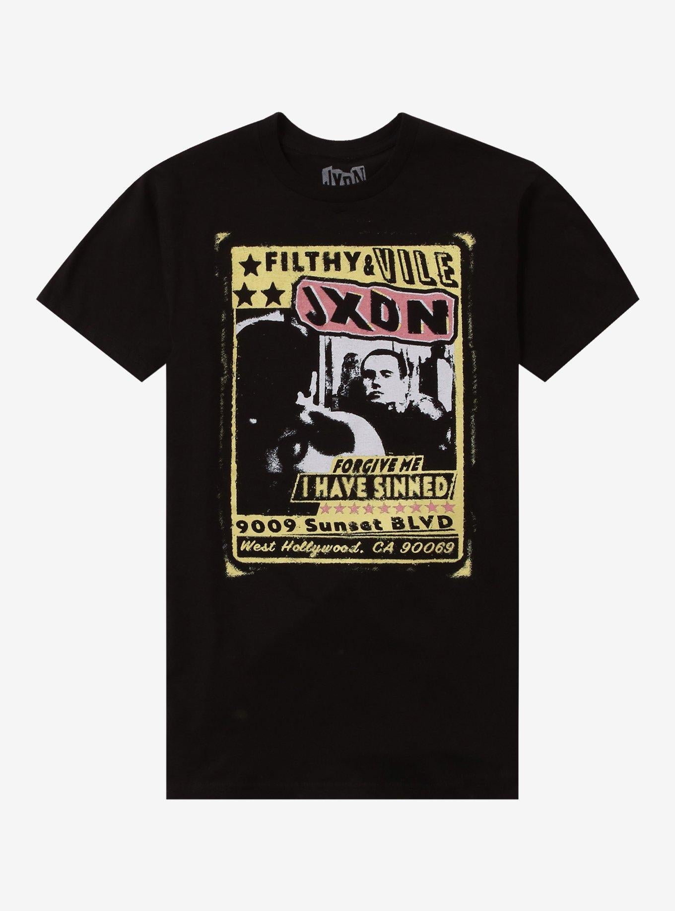 JXDN Forgive Me Boyfriend Fit Girls T-Shirt | Trending Graphic Tee For Fans